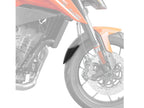 Puig Front Mudguard Extender In Black for KTM 890 Duke R (20-24)