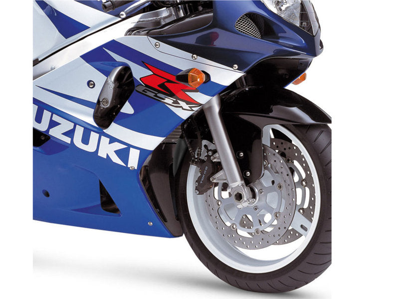 Puig Front Mudguard Extender In Black for Suzuki GSX R 1000 (01-02)