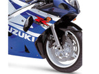 Puig Front Mudguard Extender In Black for Suzuki GSX R 600 (01-03)