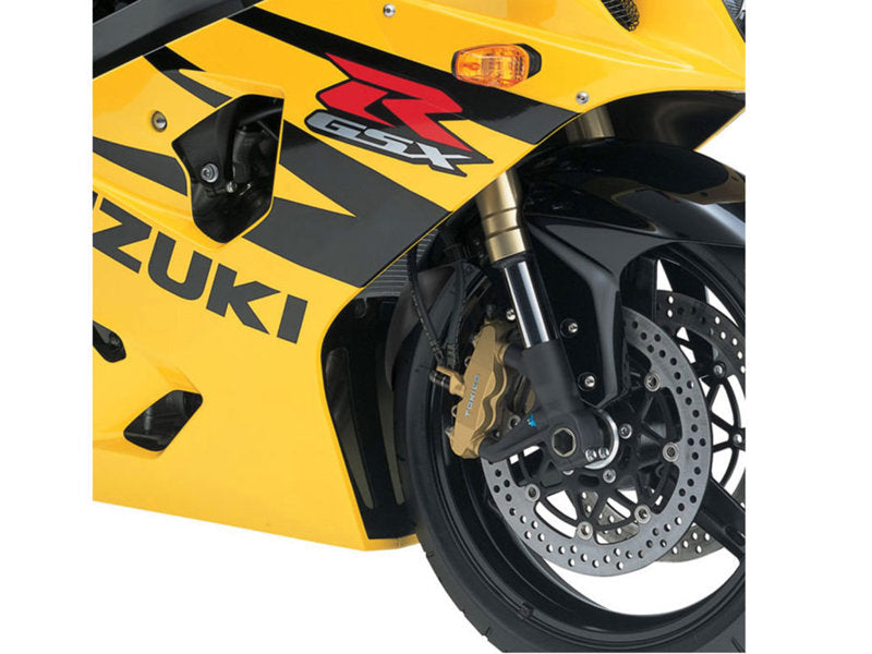 Puig Front Mudguard Extender In Black for Suzuki GSX R 600 (04-05)