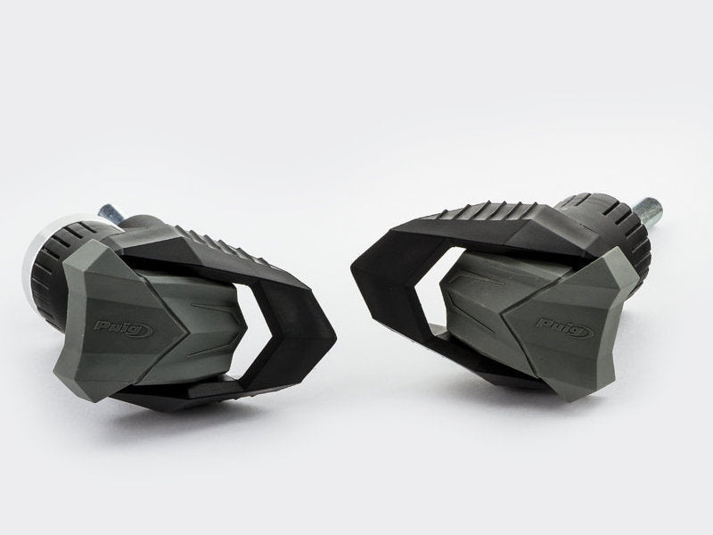 Puig R19 Frame Sliders In Black for Suzuki GSX S 125 (17-19)
