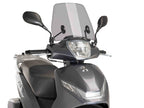 Puig Traffic Screen In Clear for Peugeot Belville 125 Allure (17-23)