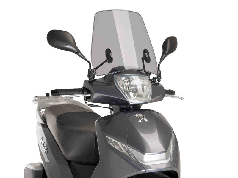 Puig Urban Screen In Clear for Peugeot Belville 125 Active (17-23)