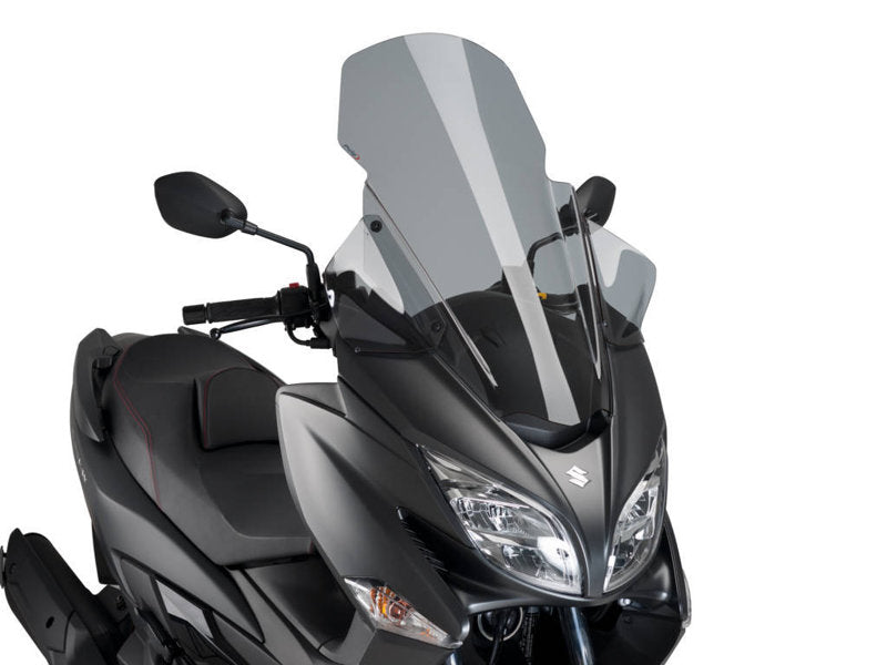 Puig V-Tech Line Touring Screen In Clear for Suzuki Burgman 400 (17-25)