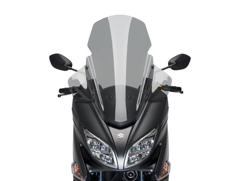 Puig V-Tech Line Touring Screen In Clear for Suzuki Burgman 400 (17-25)