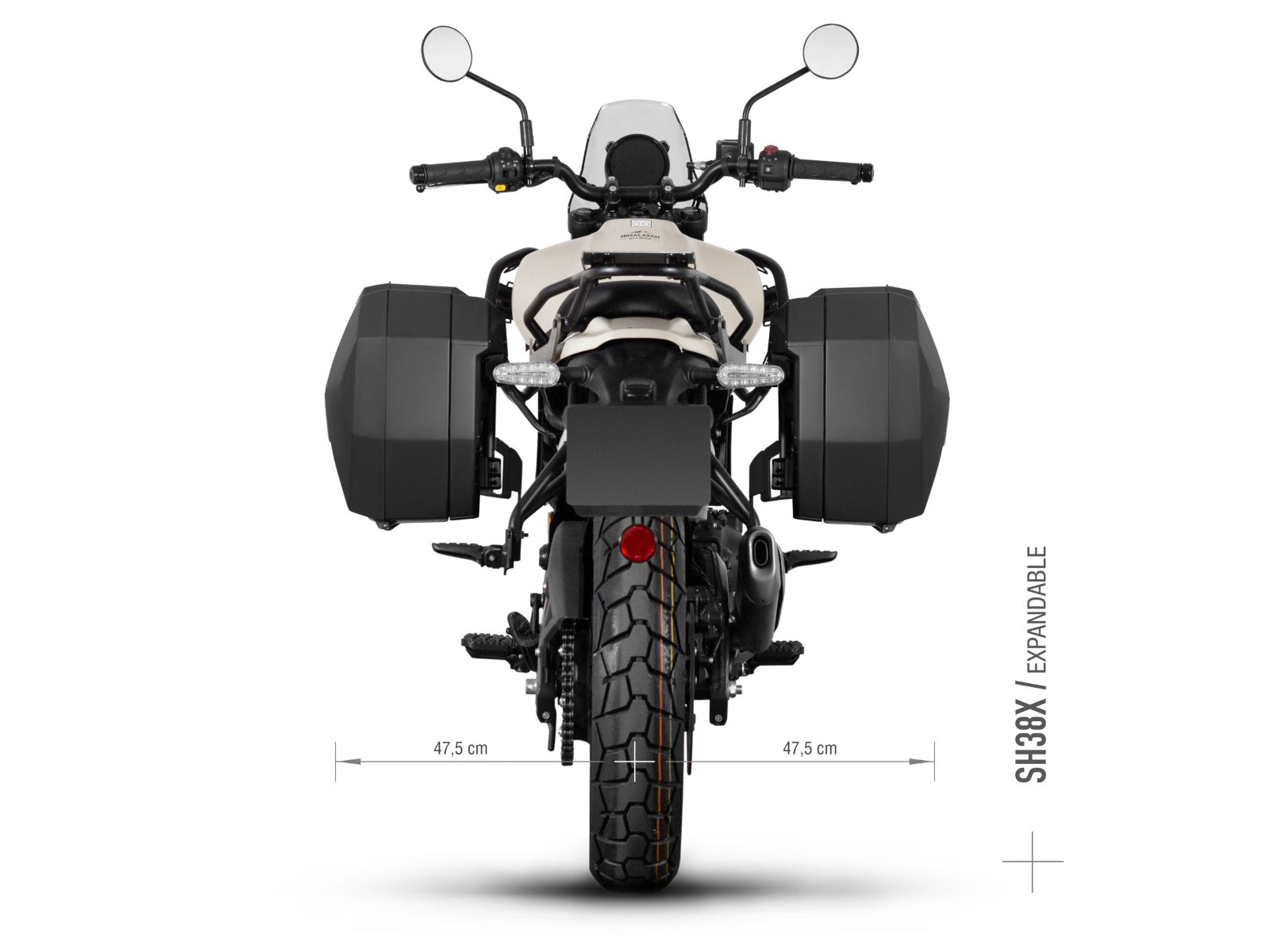 SHAD 3P Pannier Rack for Royal Enfield Himalayan 450 (24-26)
