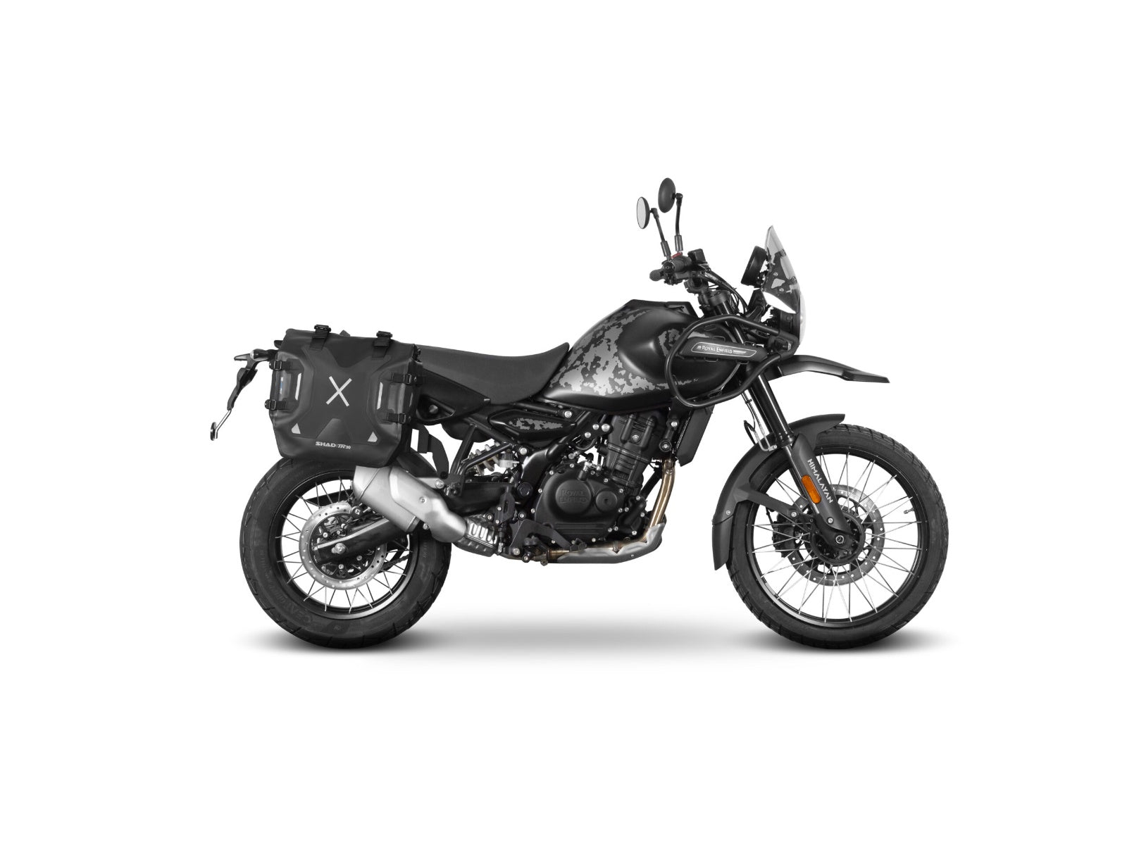 SHAD 3P Pannier Rack for Royal Enfield Himalayan Mana Black 450 (26)