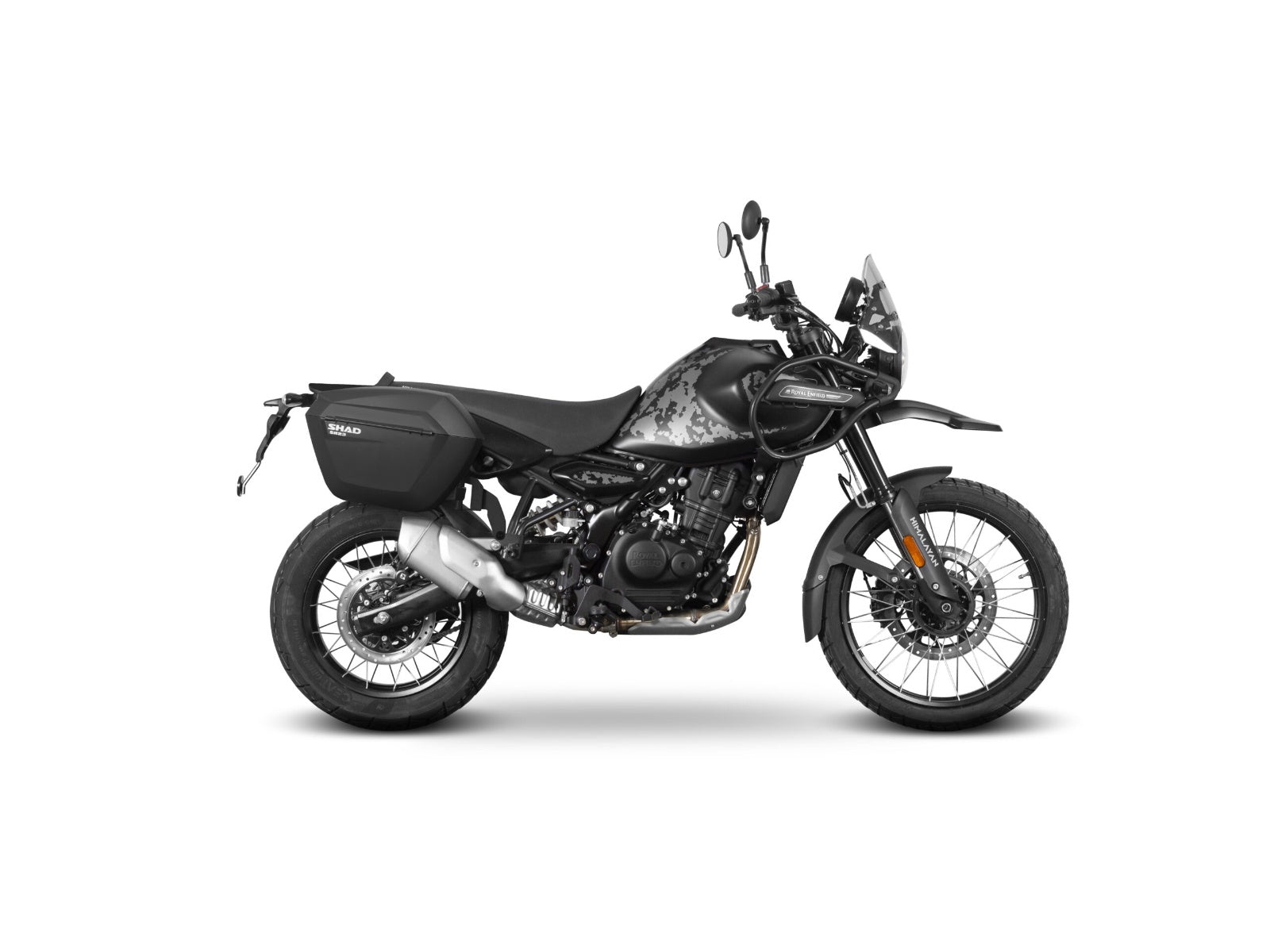 SHAD 3P Pannier Rack for Royal Enfield Himalayan Mana Black 450 (26)