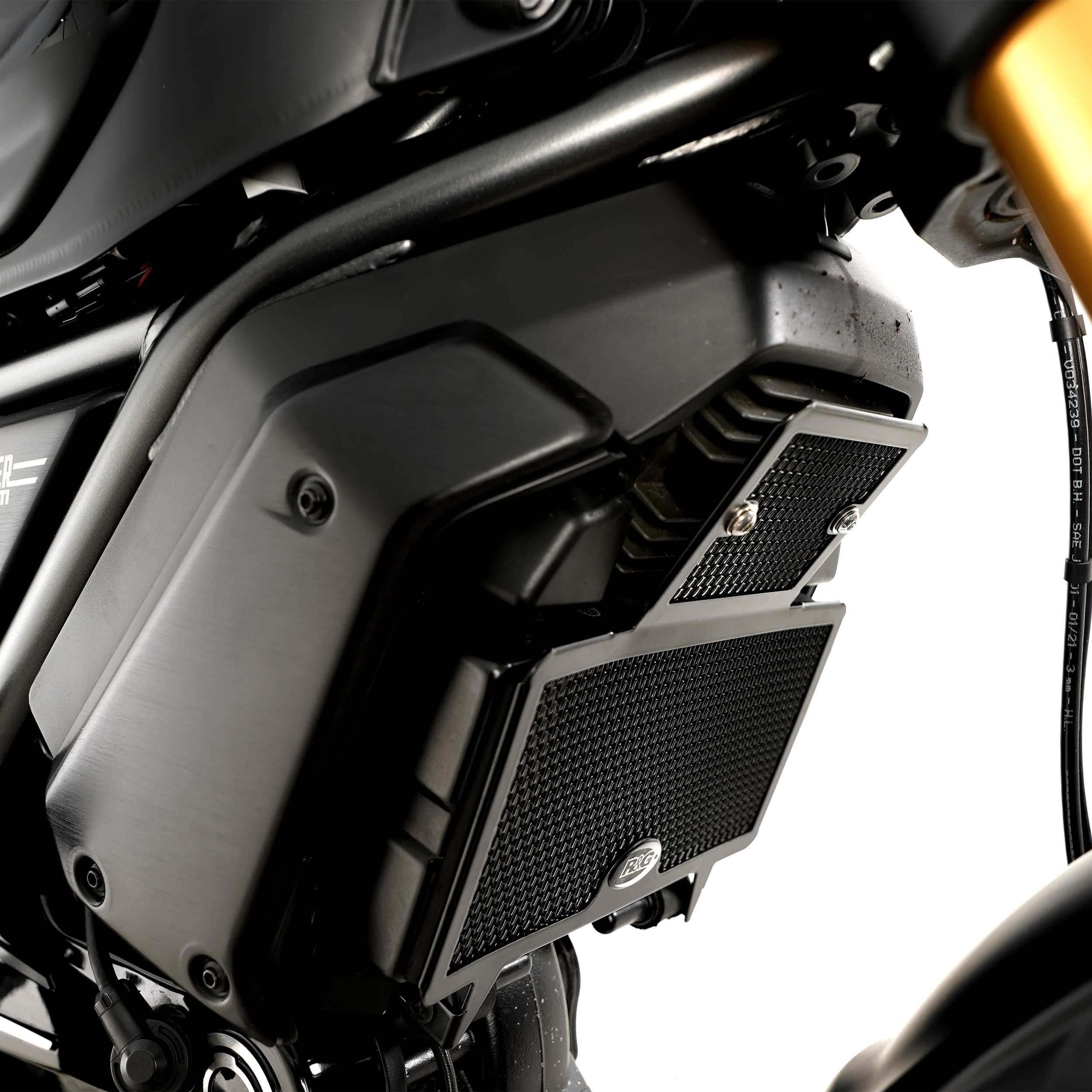 R&G Radiator Guard Titanium for Ducati Scrambler 1100 (18-25)
