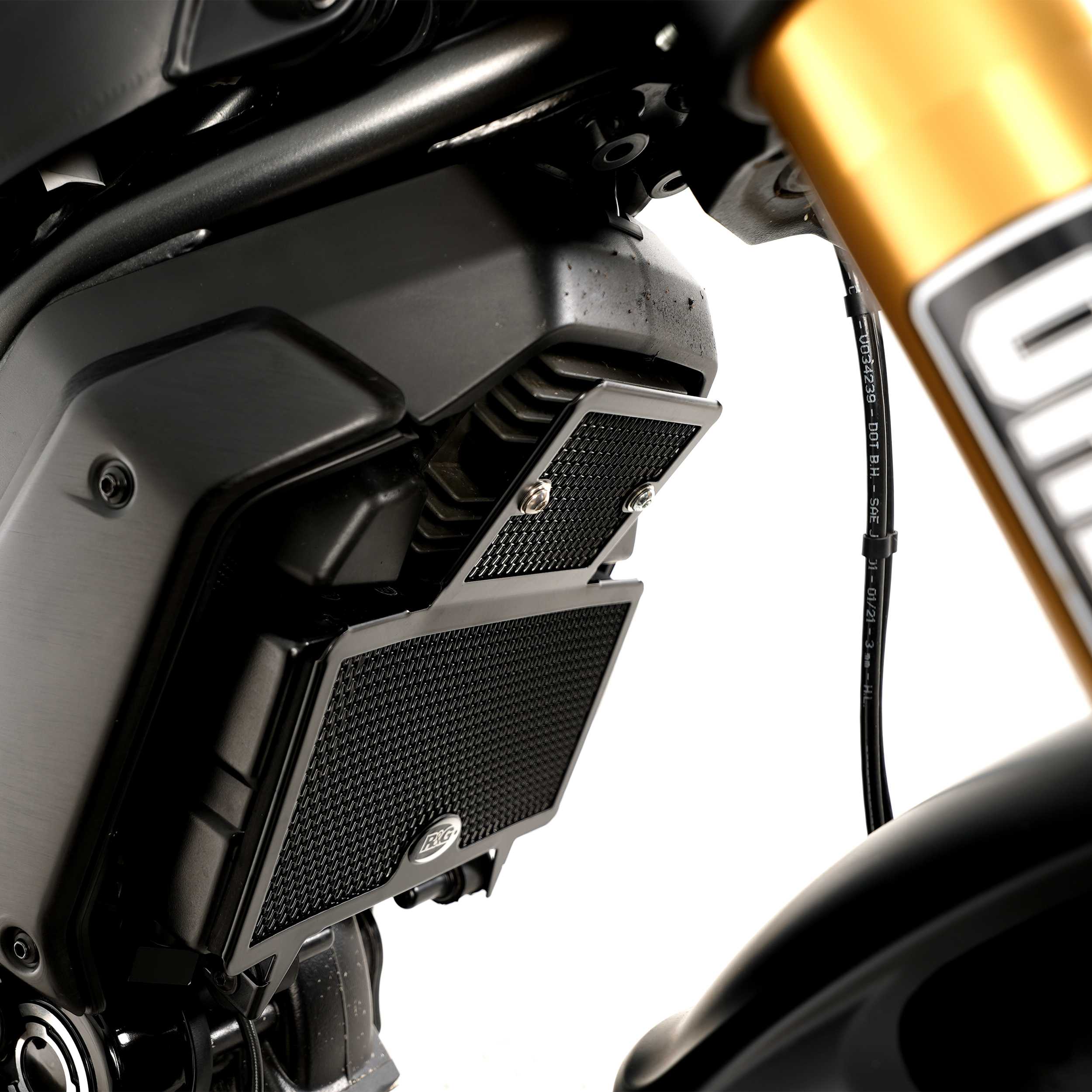 R&G Radiator Guard Black for Ducati Scrambler 1100 Pro (20-25)