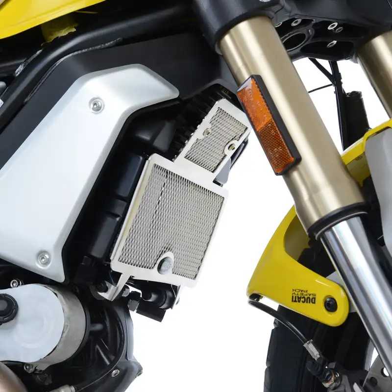 R&G Radiator Guard Titanium for Ducati Scrambler 1100 Pro (20-25)