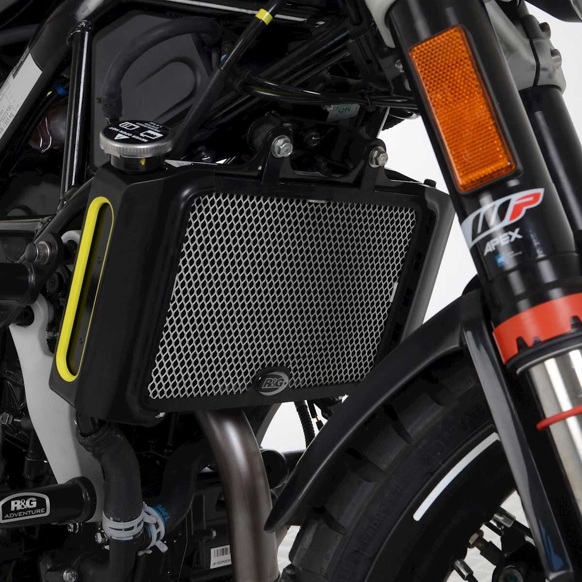 R&G Radiator Guard Titanium for Husqvarna Svartpilen 125 (21-23)