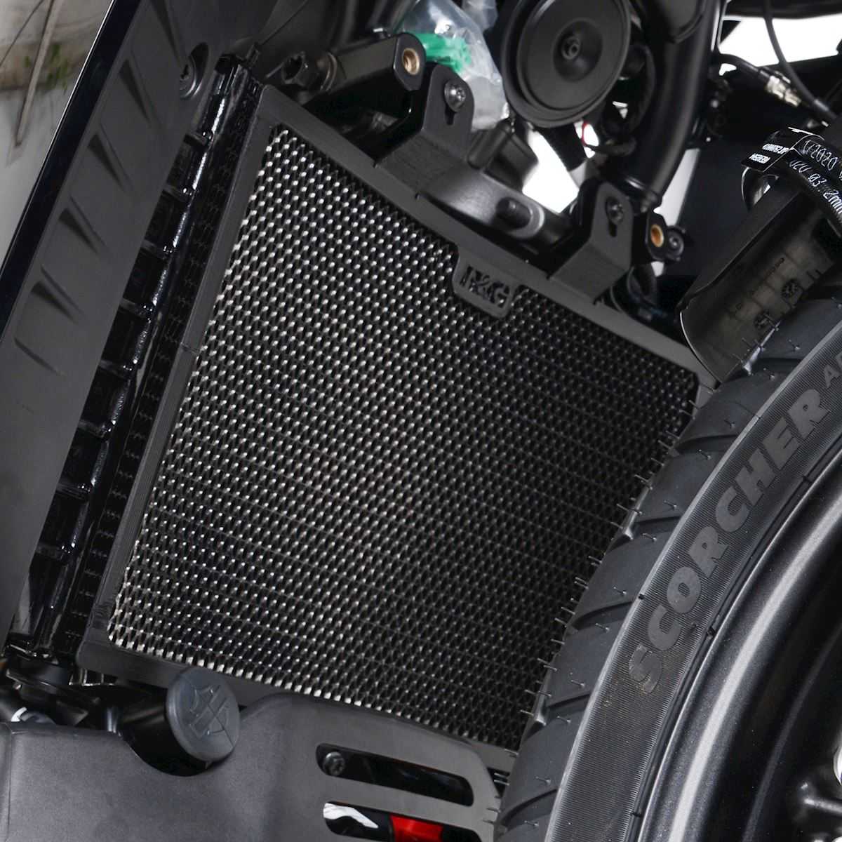 R&G Radiator Guard Black for Harley Davidson Pan America 1250 (21-24) Main image