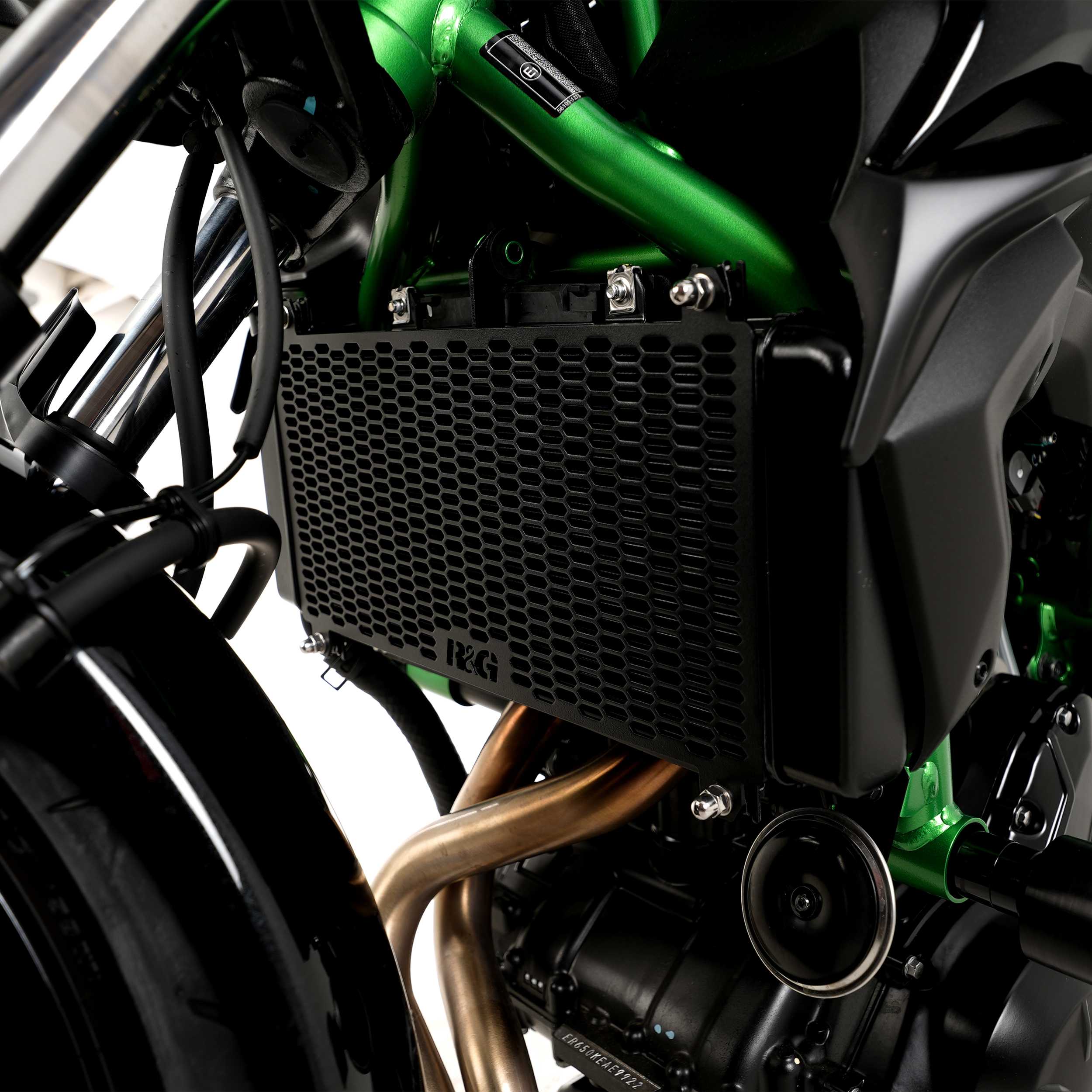 R&G Pro Radiator Guard for Kawasaki Ninja 650 (17-26)