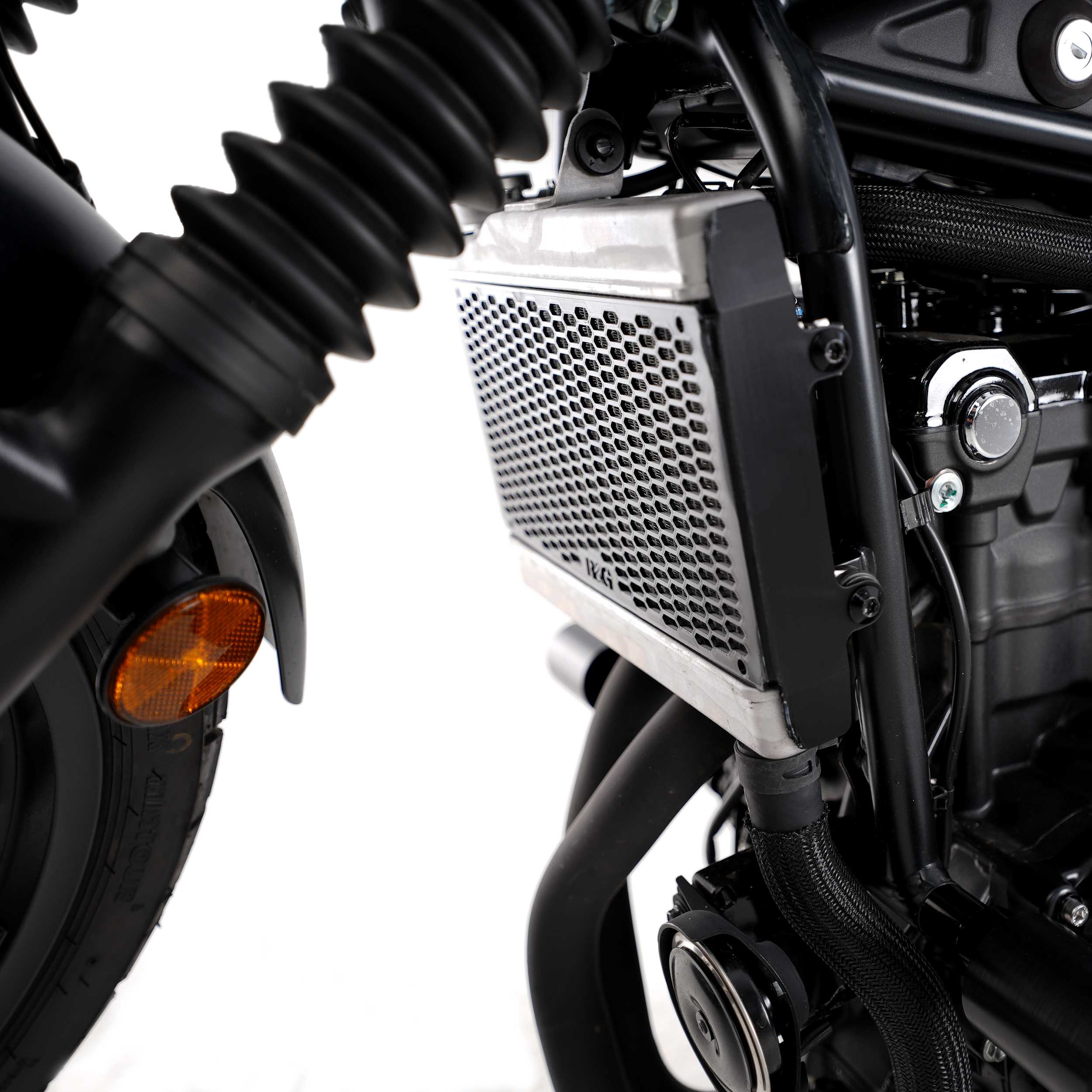 R&G Pro Radiator Guard for Honda CMX500 Rebel S (17-26)