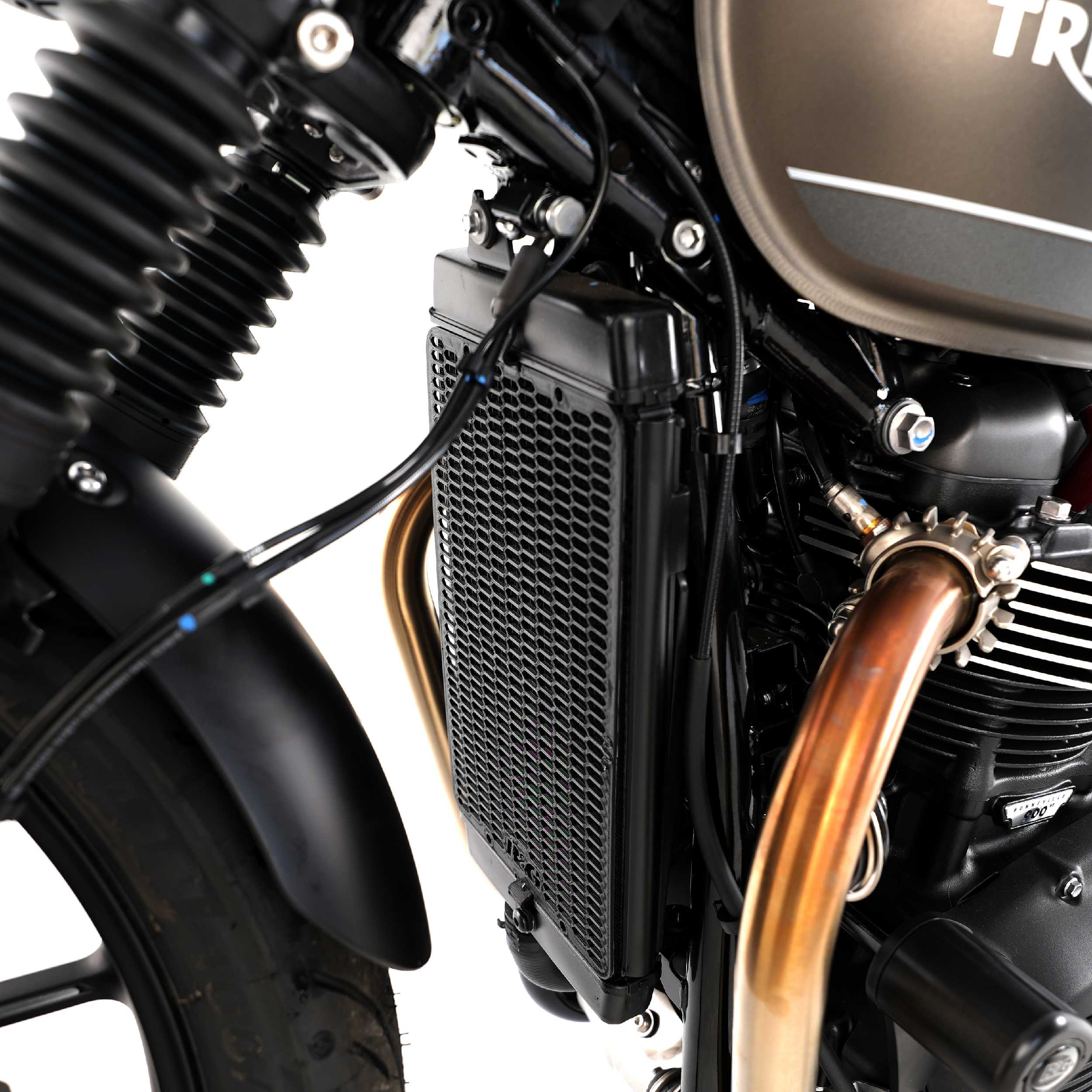 R&G Pro Radiator Guard for Triumph Thruxton 1200 (16-18) Secondary image
