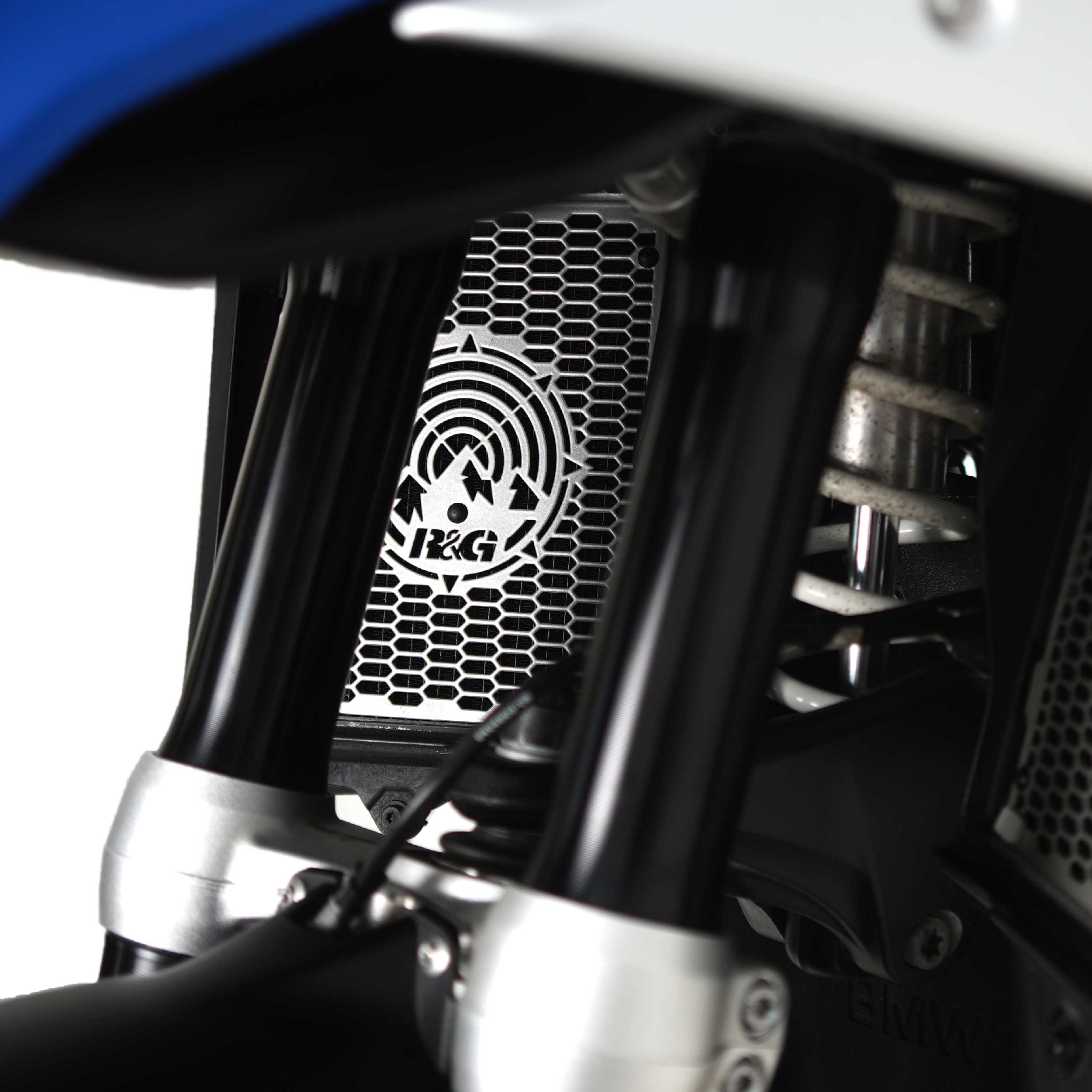 R&G Pro Radiator Guard Titanium for BMW R1300 GS Adventure (24-26)