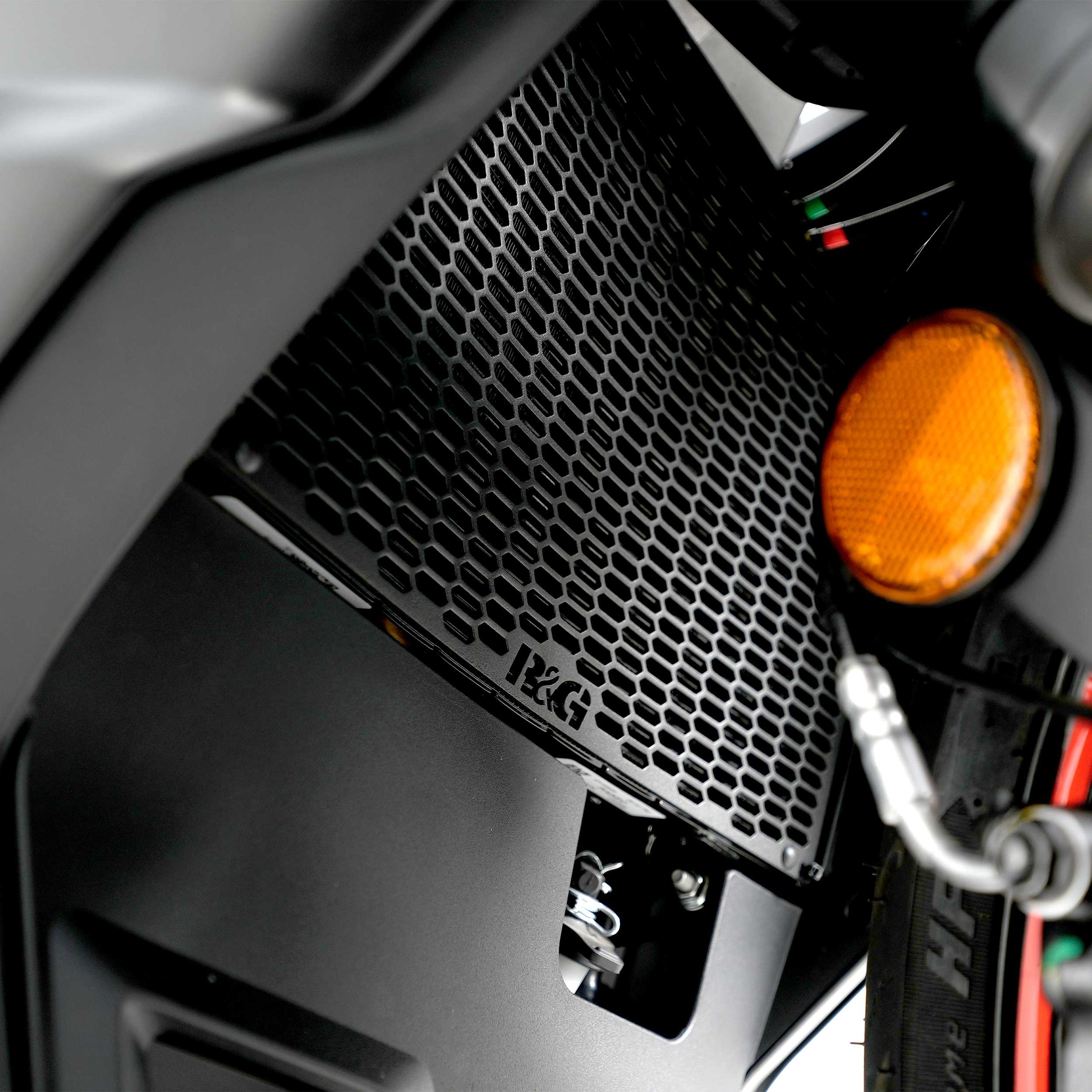 R&G Pro Radiator Guard for Aprilia RS 457 (24-26) Secondary image
