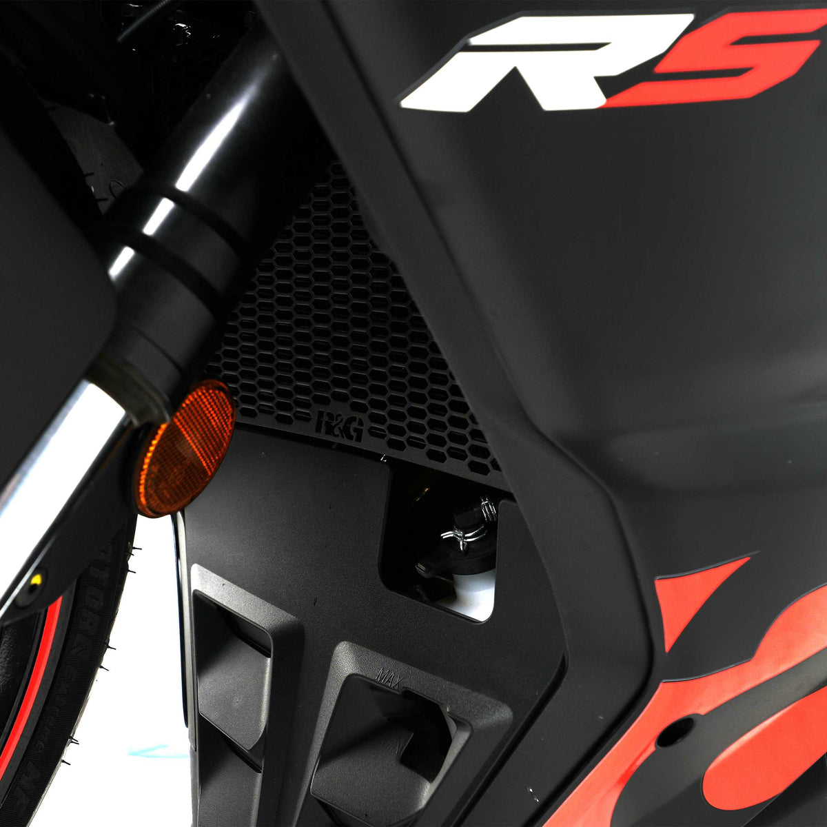 R&G Pro Radiator Guard for Aprilia RS 457 (24-26) Main image