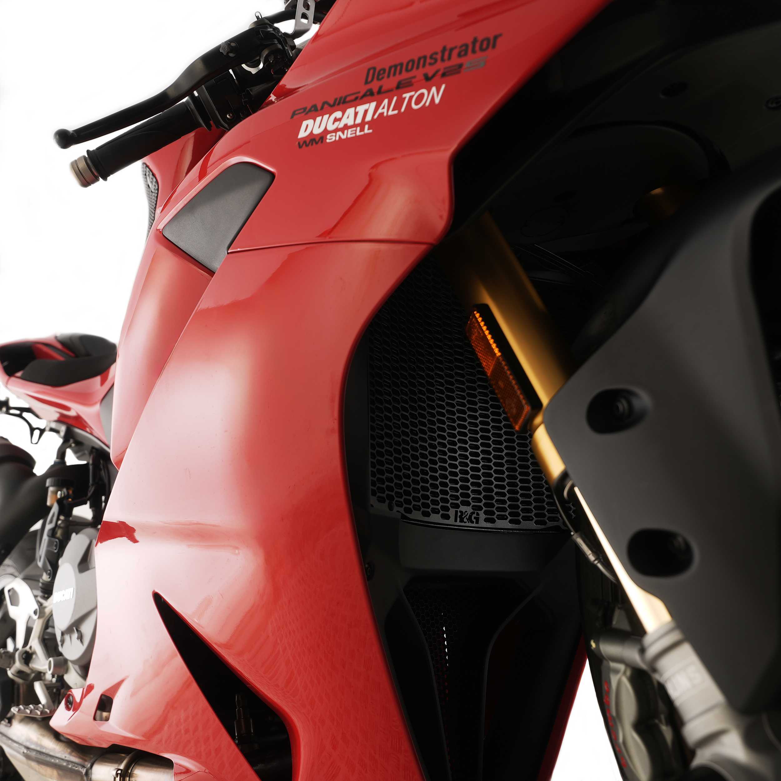 R&G Pro Radiator Guard for Ducati Panigale V2 (25-26)