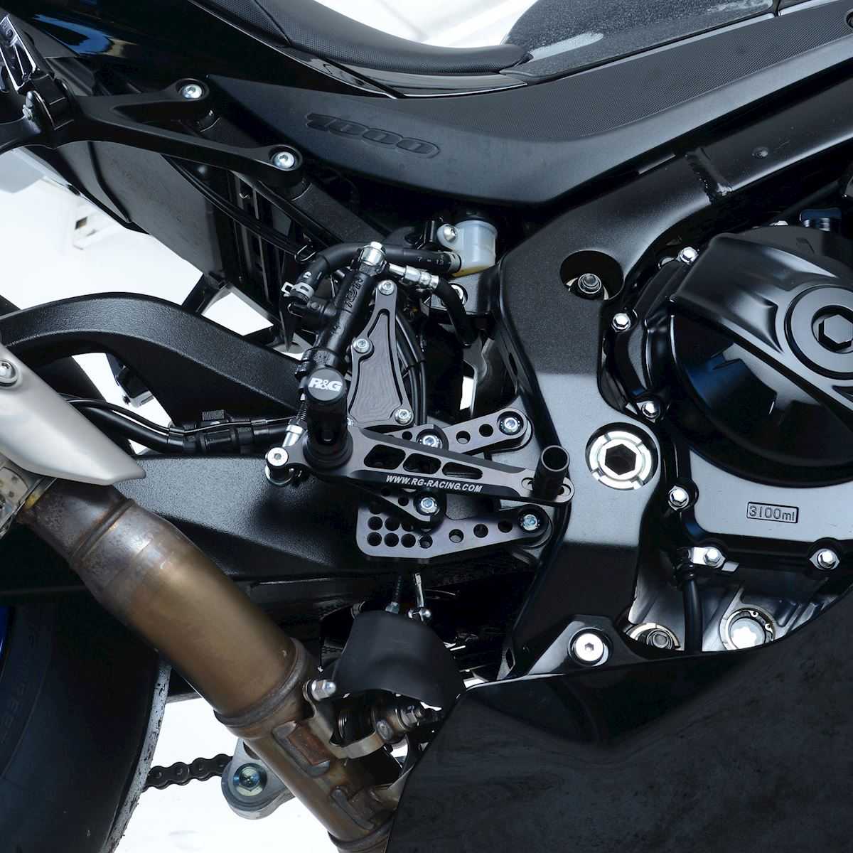 R&G Adjustable Rearsets for Suzuki GSX-R1000 (17-22)