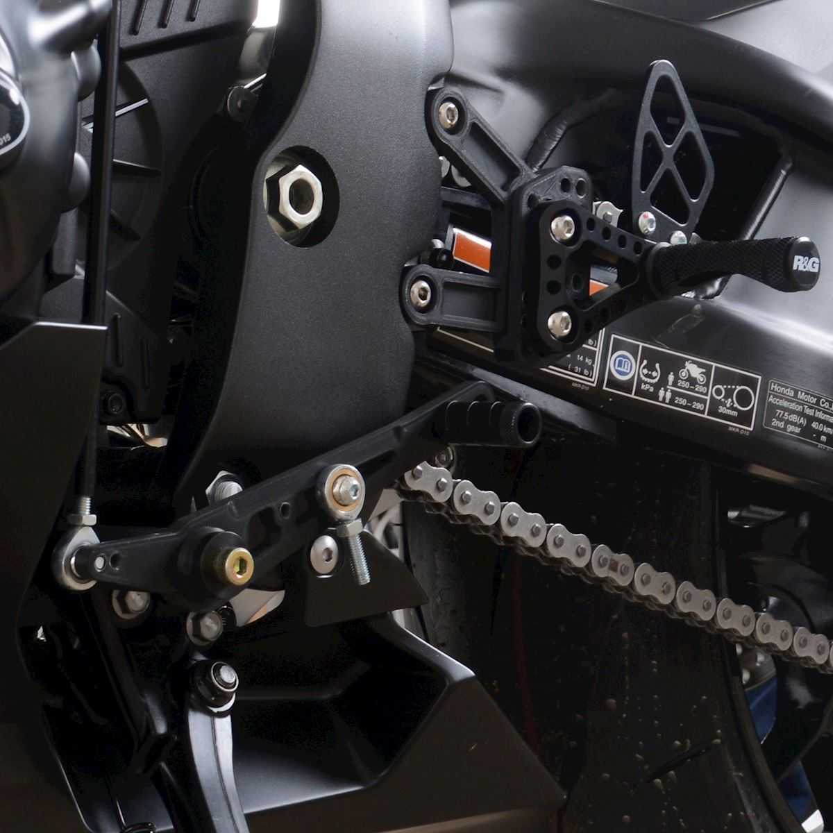 R&G Adjustable Rearsets for Honda CBR1000RR-R Fireblade (20-23)