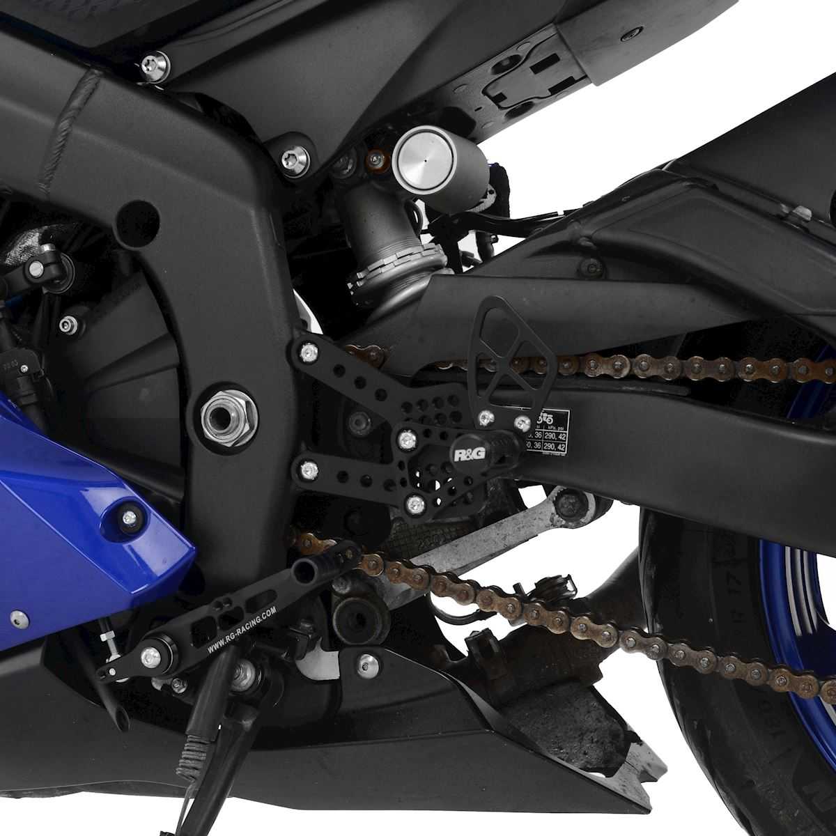 R&G Adjustable Rearsets for Yamaha R6 (17-20)
