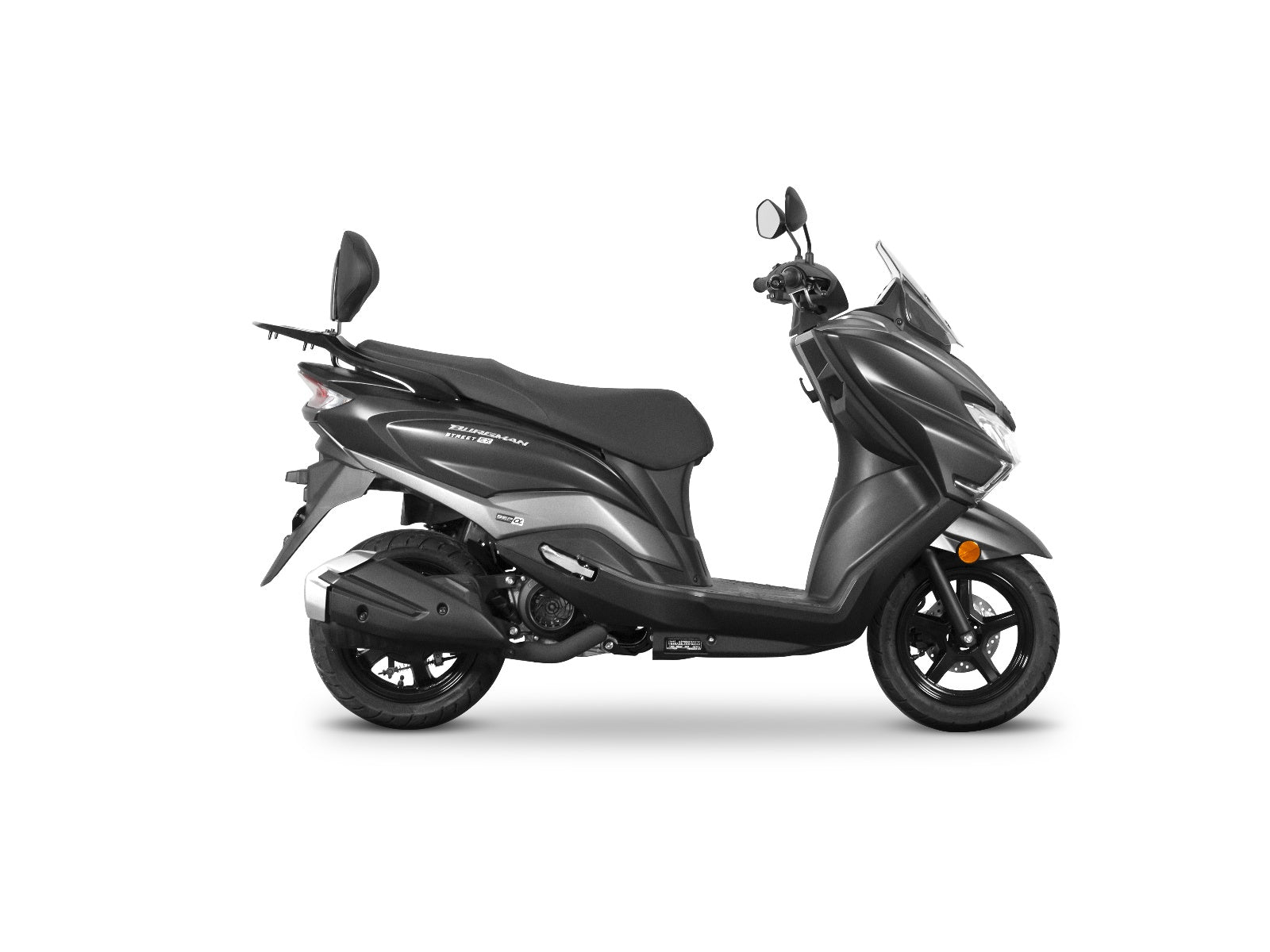 SHAD Backrest & Sissybar for Suzuki Burgman Street 125 (24-26)