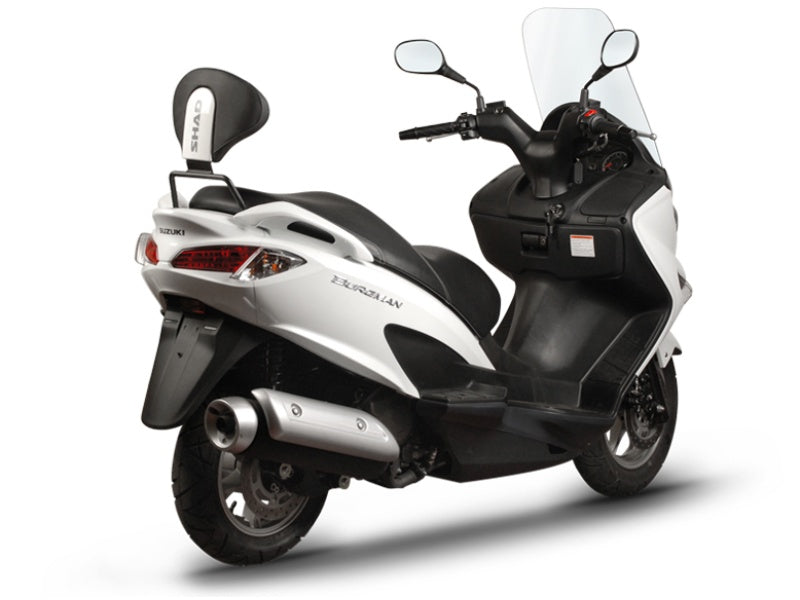 SHAD Backrest & Sissybar for Suzuki Burgman 125 (07-21)