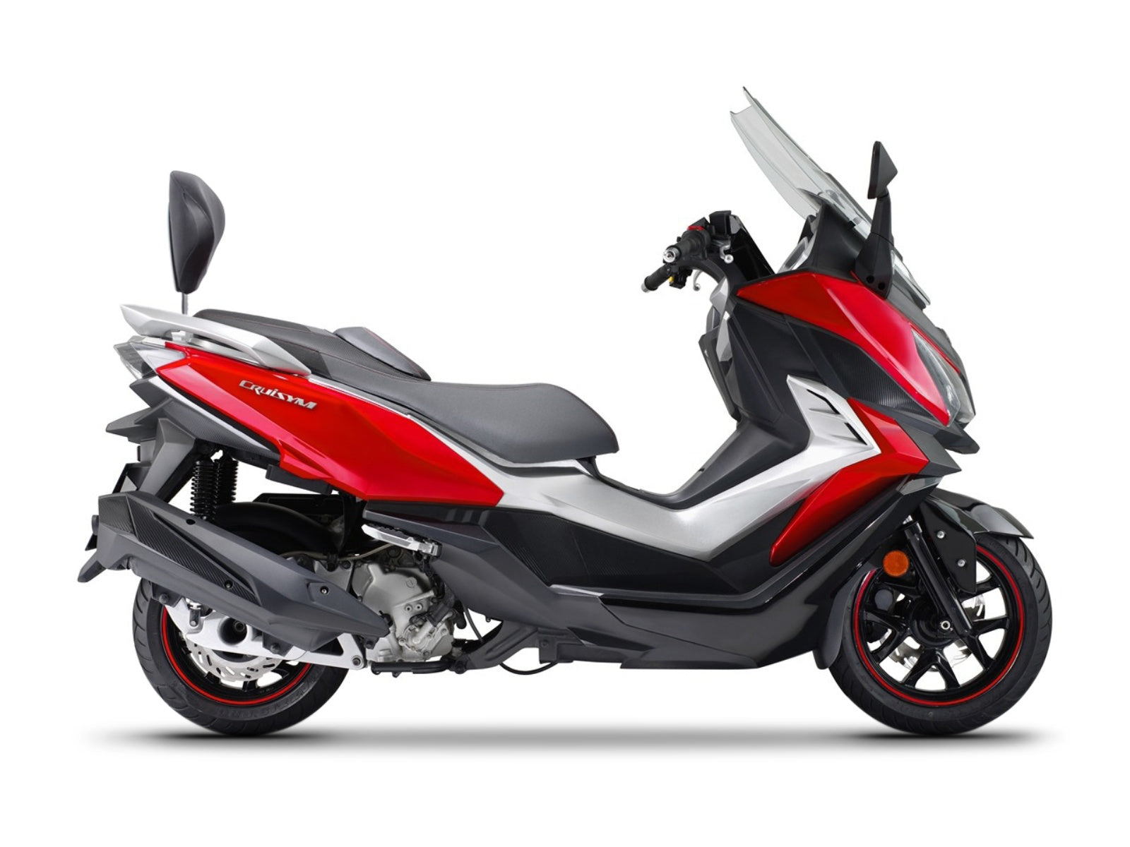 SHAD Backrest & Sissybar for Sym Criusym 125i Alpha (22-25)