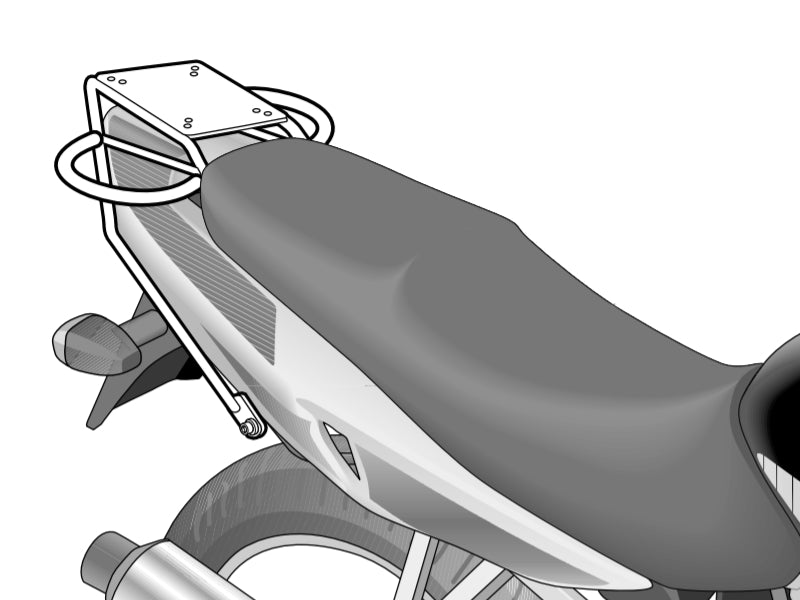 SHAD Top Box Rack for Suzuki GS500 (01-11) Main image