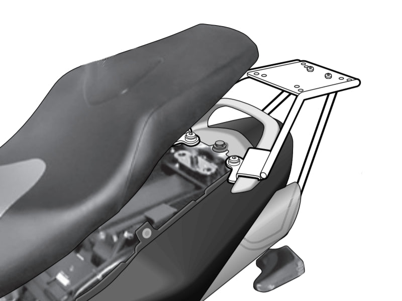 SHAD Top Box Rack for Suzuki GSR600 (05-11)