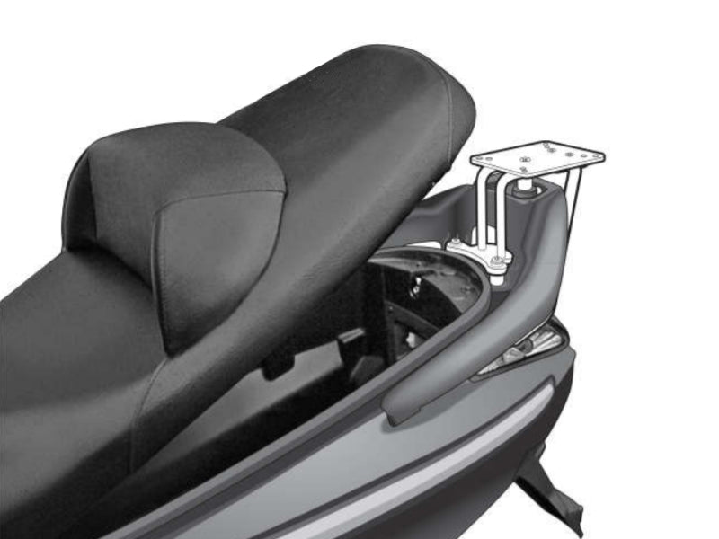 SHAD Top Box Rack for SYM GTS 125 (05-17)