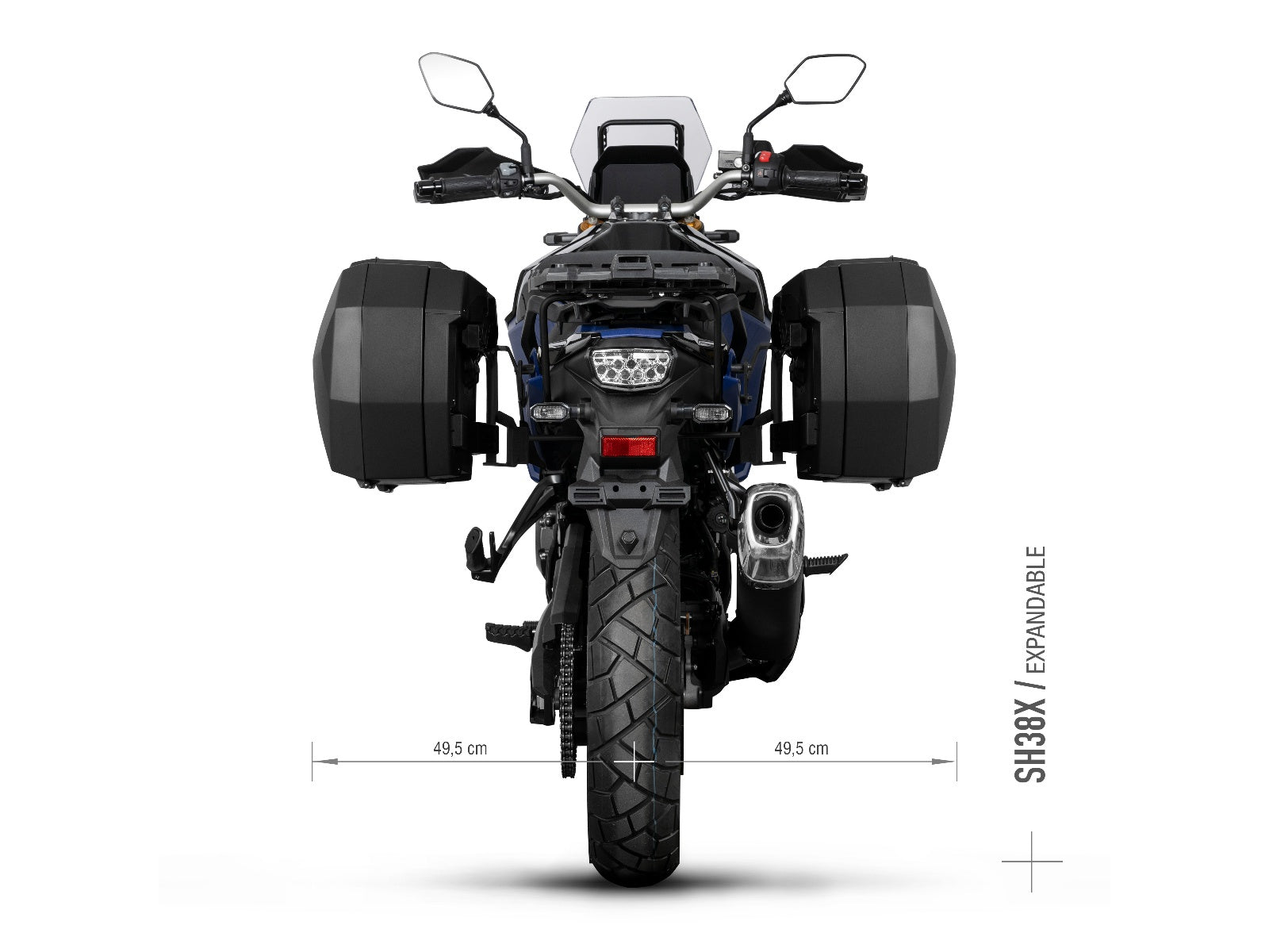 SHAD 3P Pannier Rack for Suzuki V-Strom 800 SE (23-26)