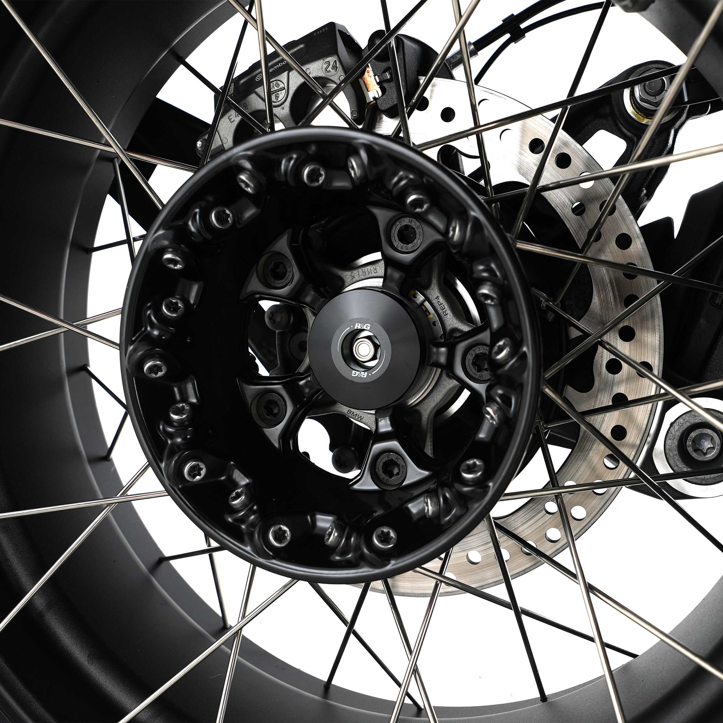 R&G Spindle Blanking Plates for BMW R1300 RT (25-26)