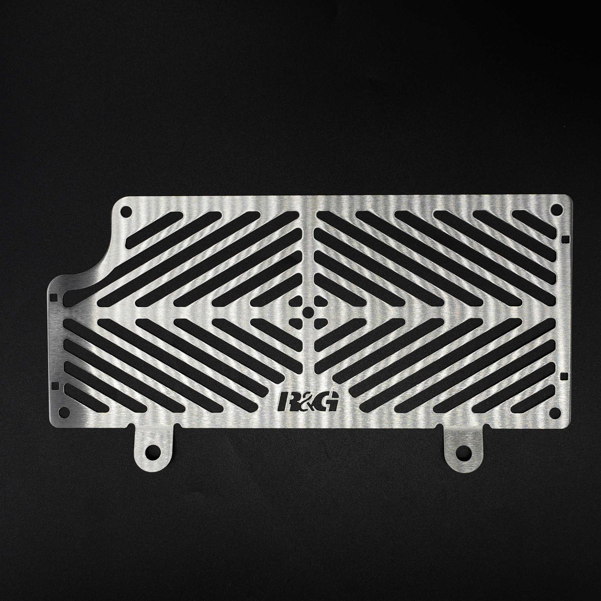 R&G Oil Cooler Guard Stainless Steel for Kawasaki Ninja ZX-10RR (21-26)
