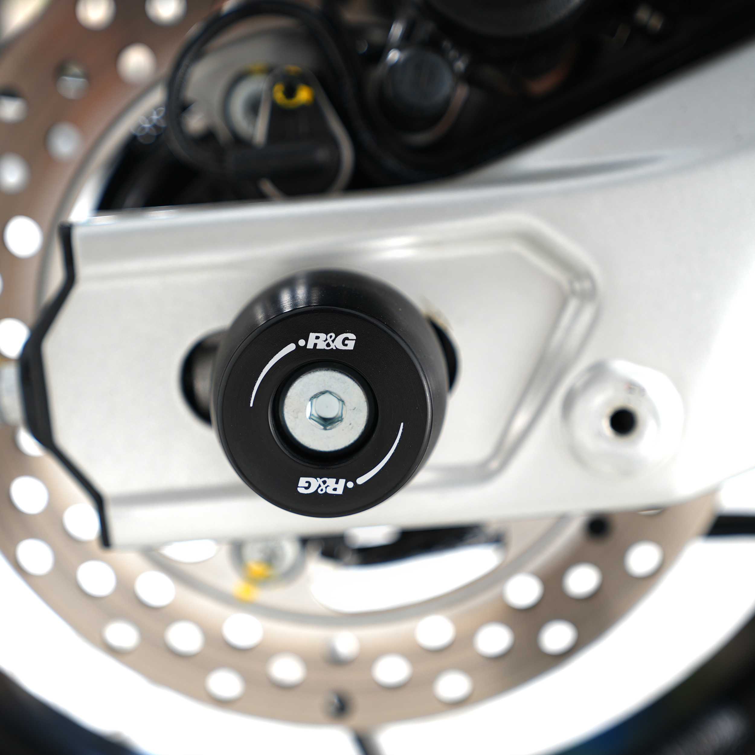 R&G Apex Swingarm Protectors for Aprilia RS 457 (24-26) Secondary image