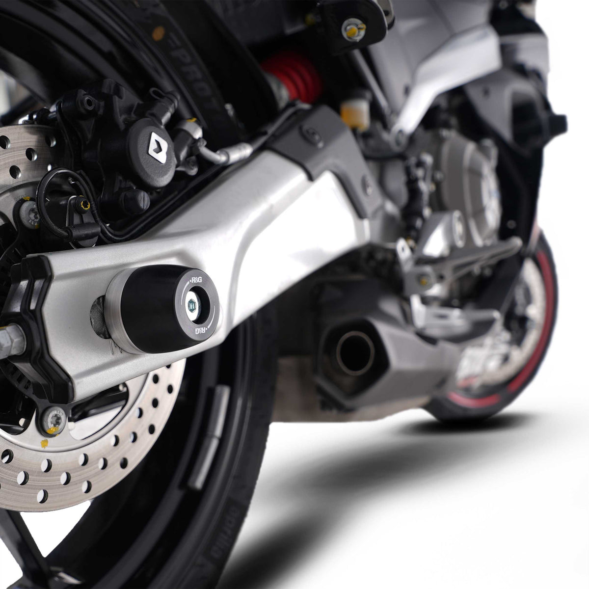 R&G Apex Swingarm Protectors for Aprilia RS 457 (24-26) Main image