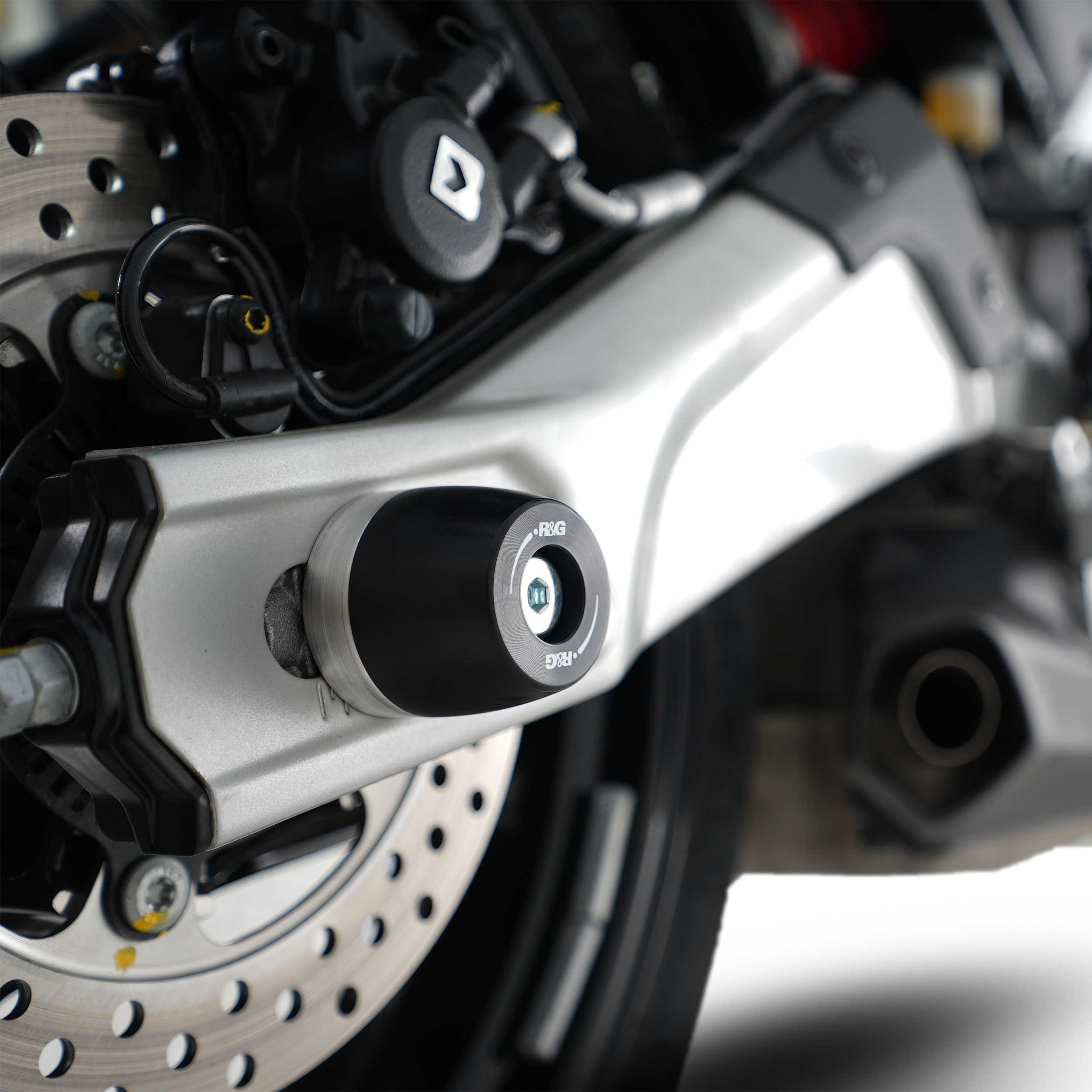 R&G Apex Swingarm Protectors for Aprilia RS 457 (24-26)
