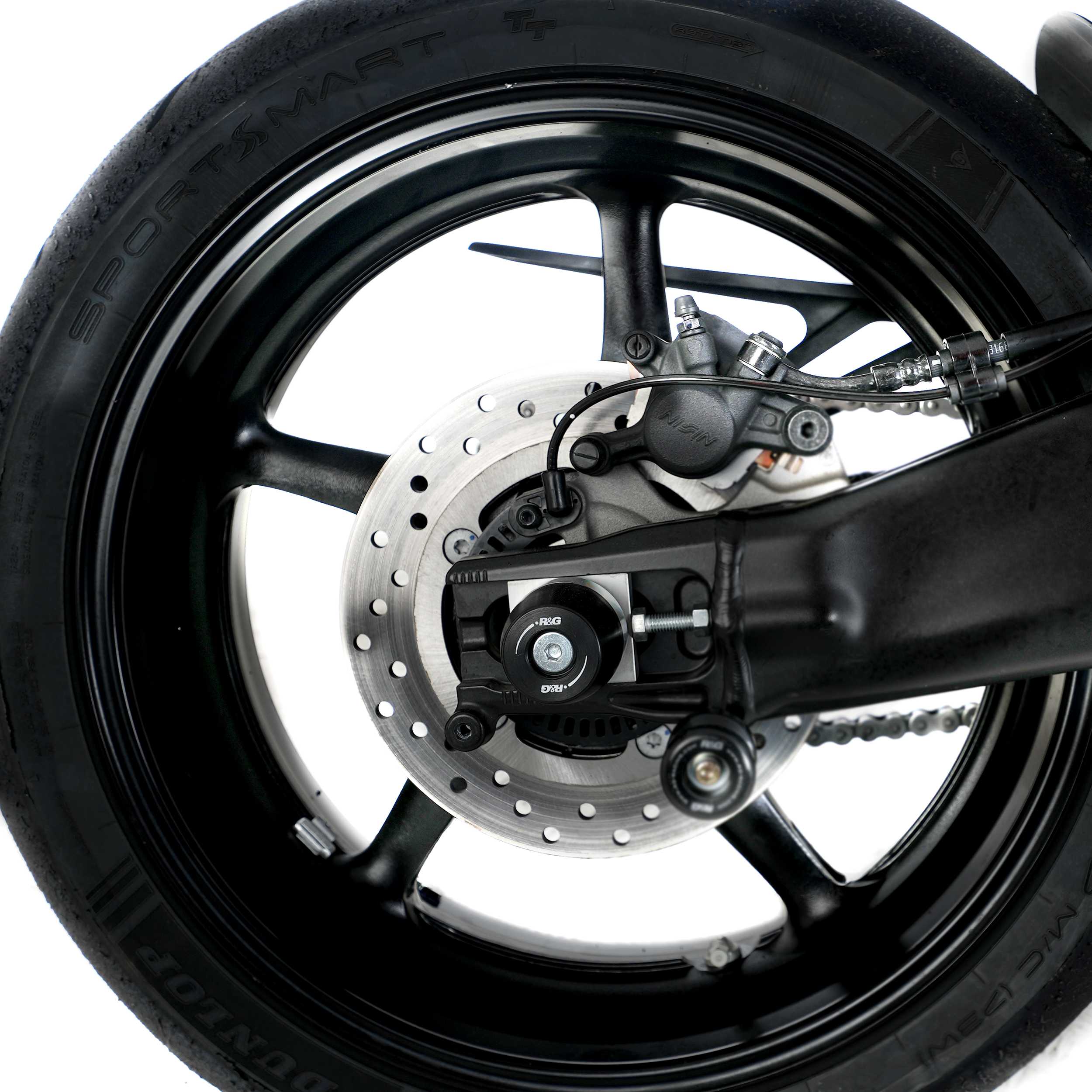 R&G Apex Swingarm Protectors for Yamaha Tracer 9 GT (21-26)