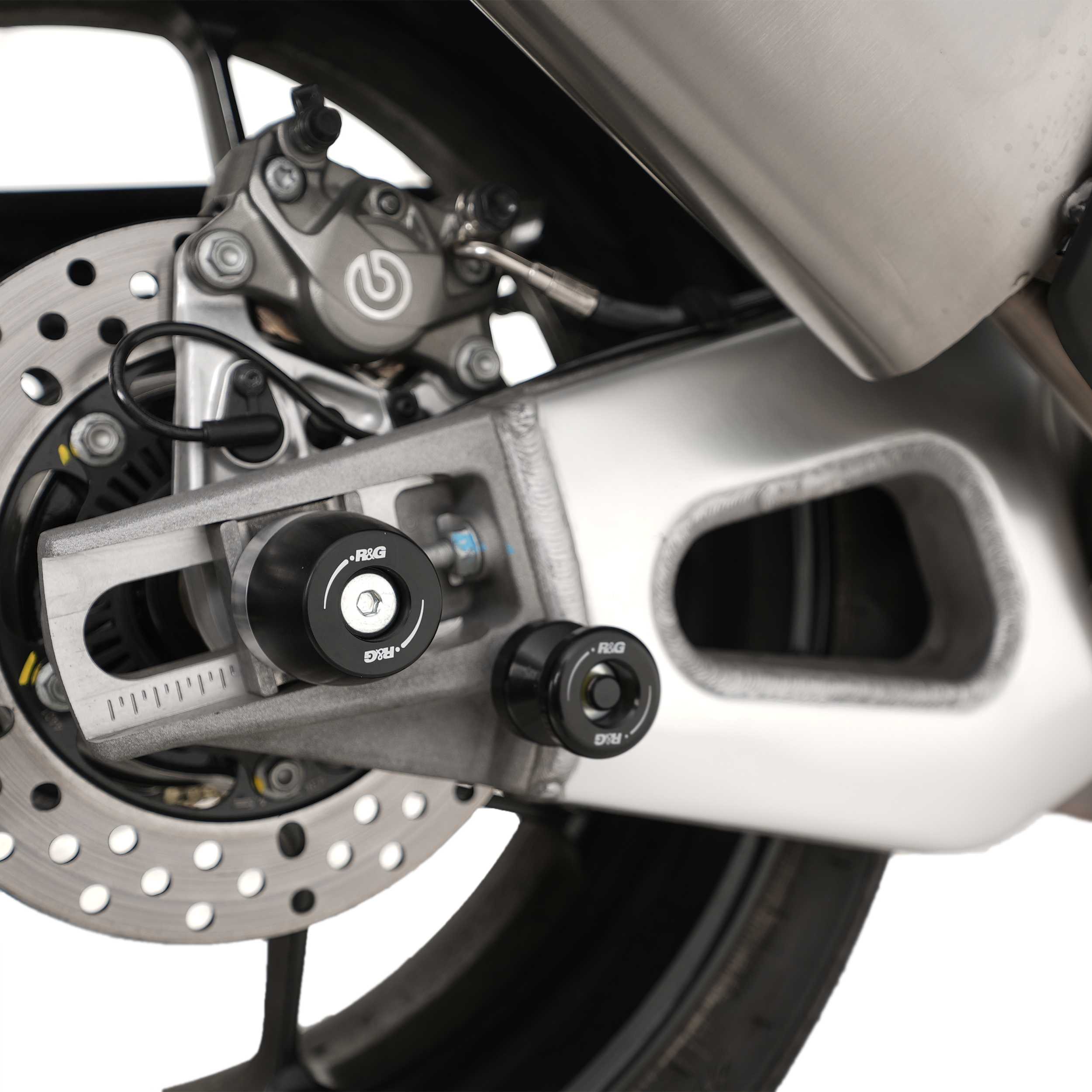 R&G Apex Swingarm Protectors for Aprilia Tuono 1100 (25-26)