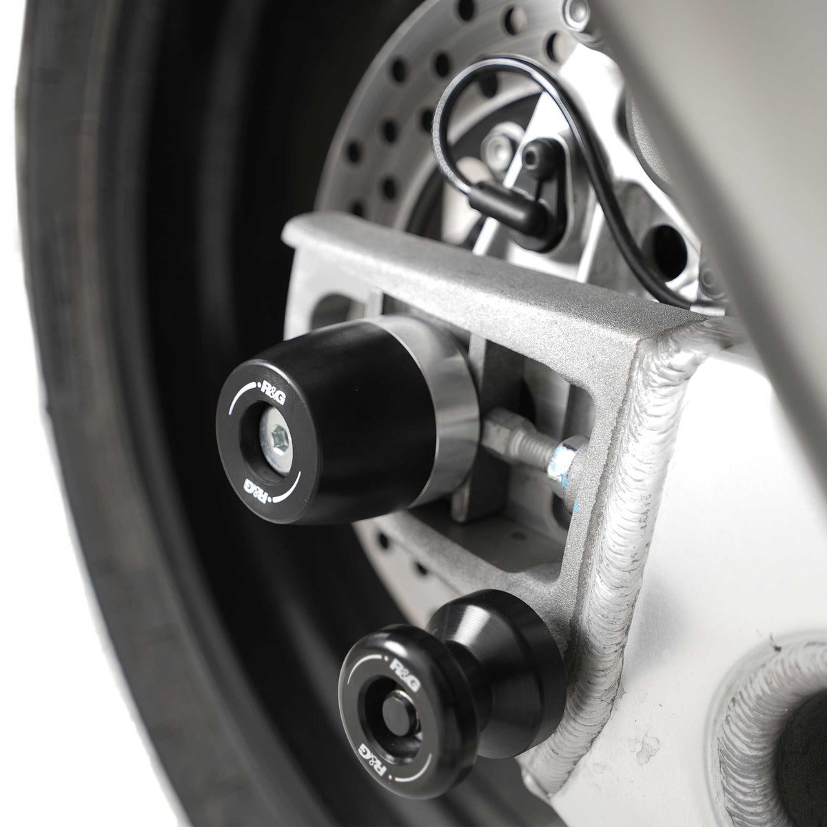 R&G Apex Swingarm Protectors for Aprilia Tuono 1100 (25-26) Main image