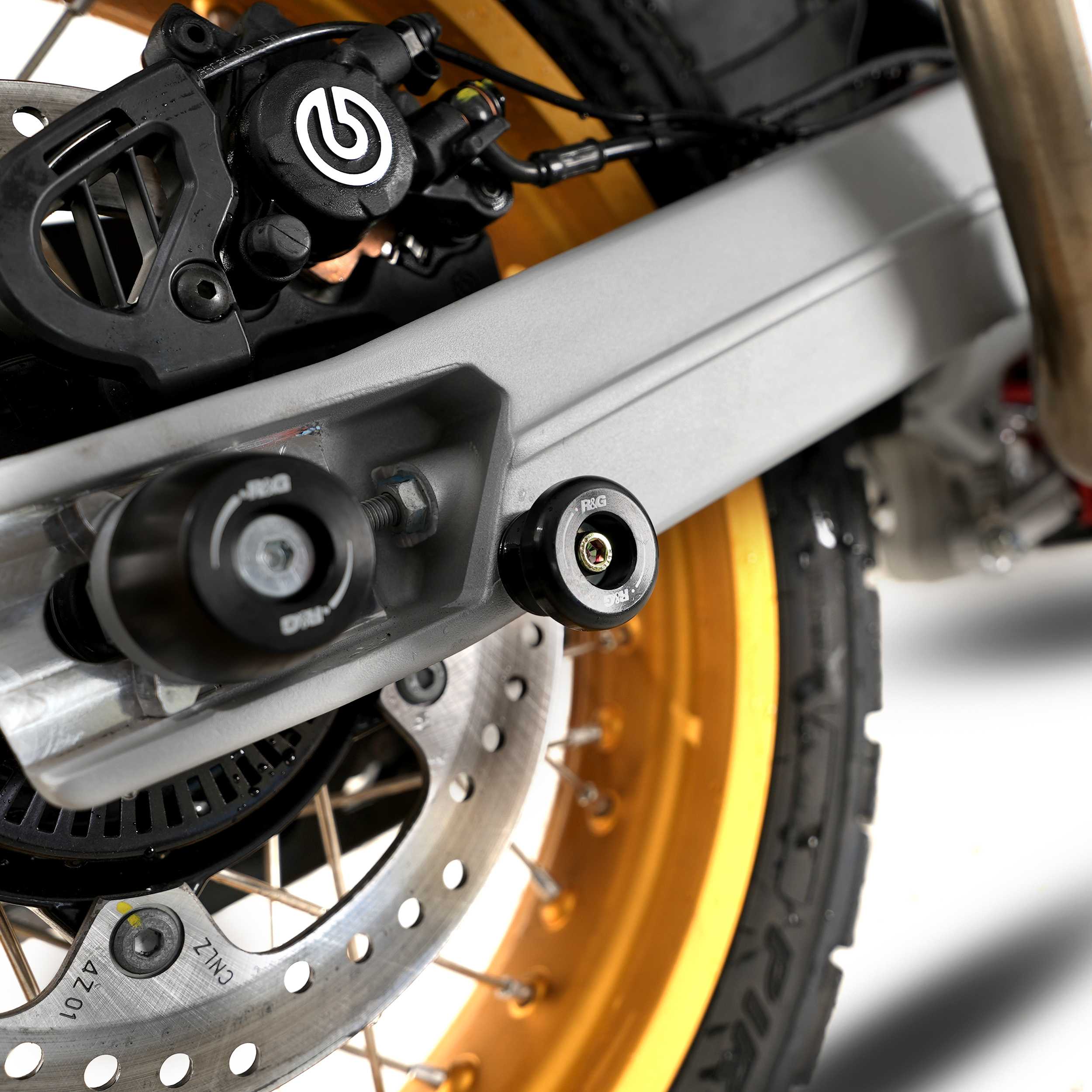 R&G Apex Swingarm Protectors for Aprilia Tuareg 660 Rally (25-26)