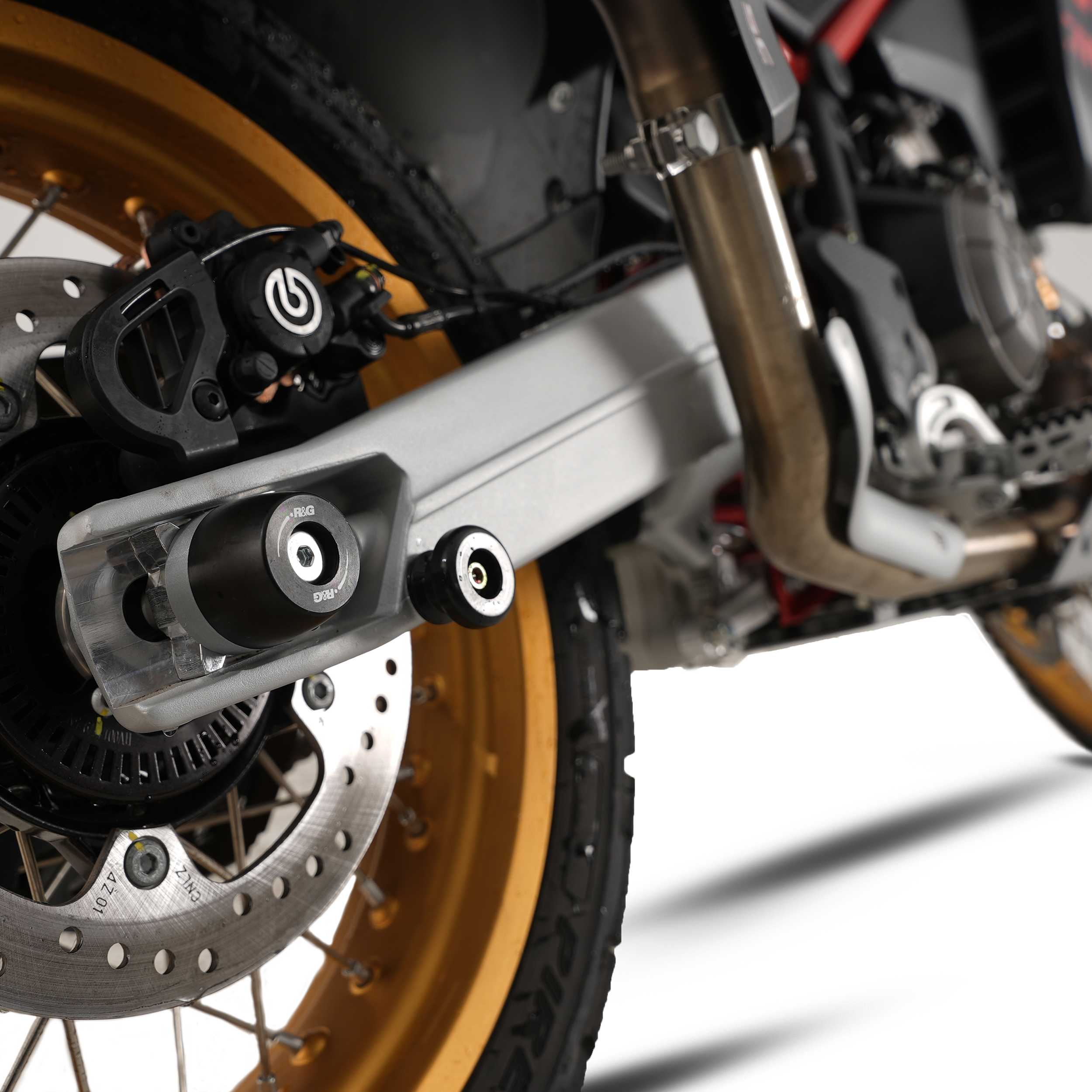 R&G Apex Swingarm Protectors for Aprilia Tuareg 660 Rally (25-26)