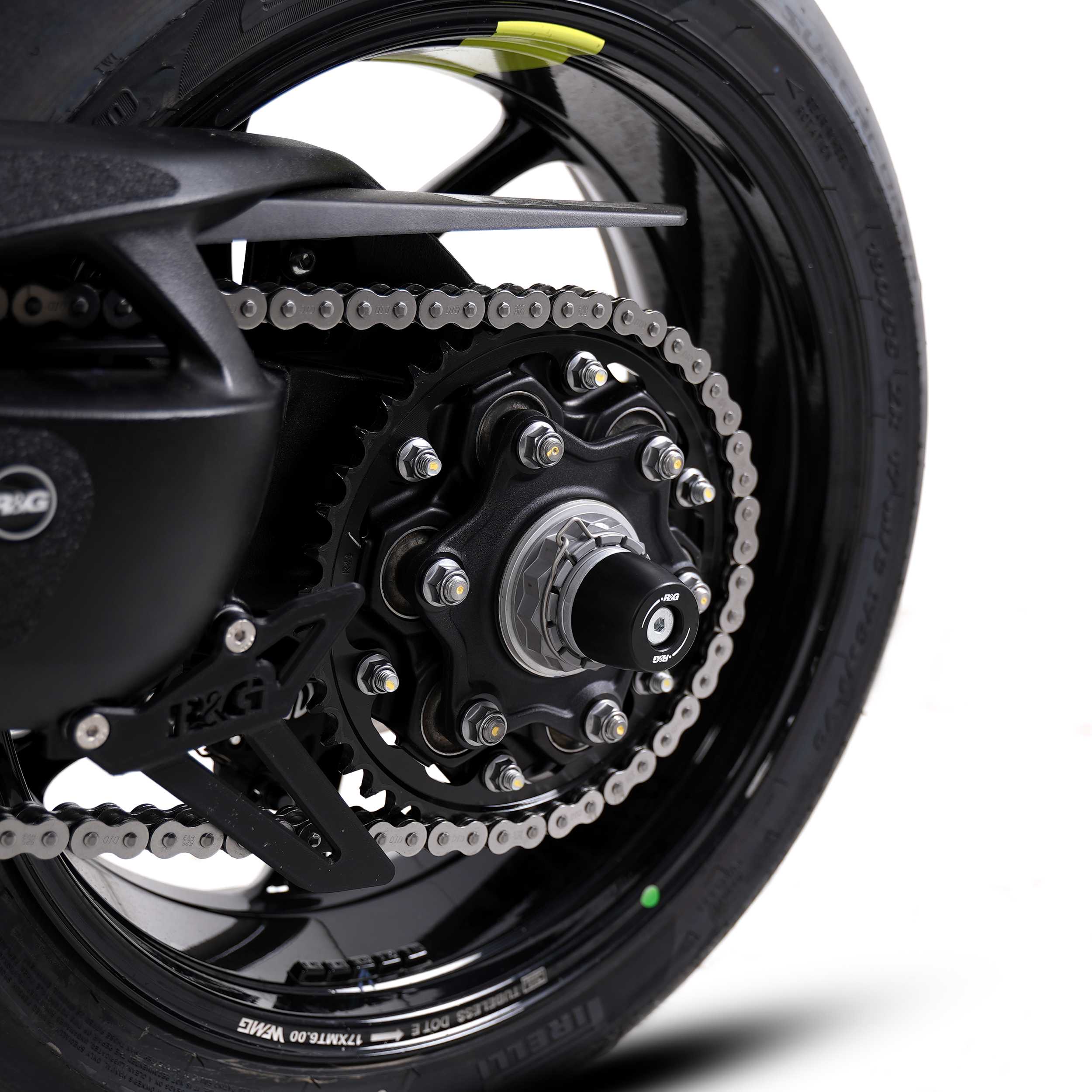 R&G Apex Swingarm Protectors for Triumph Speed Triple 1200 RX (25-26)