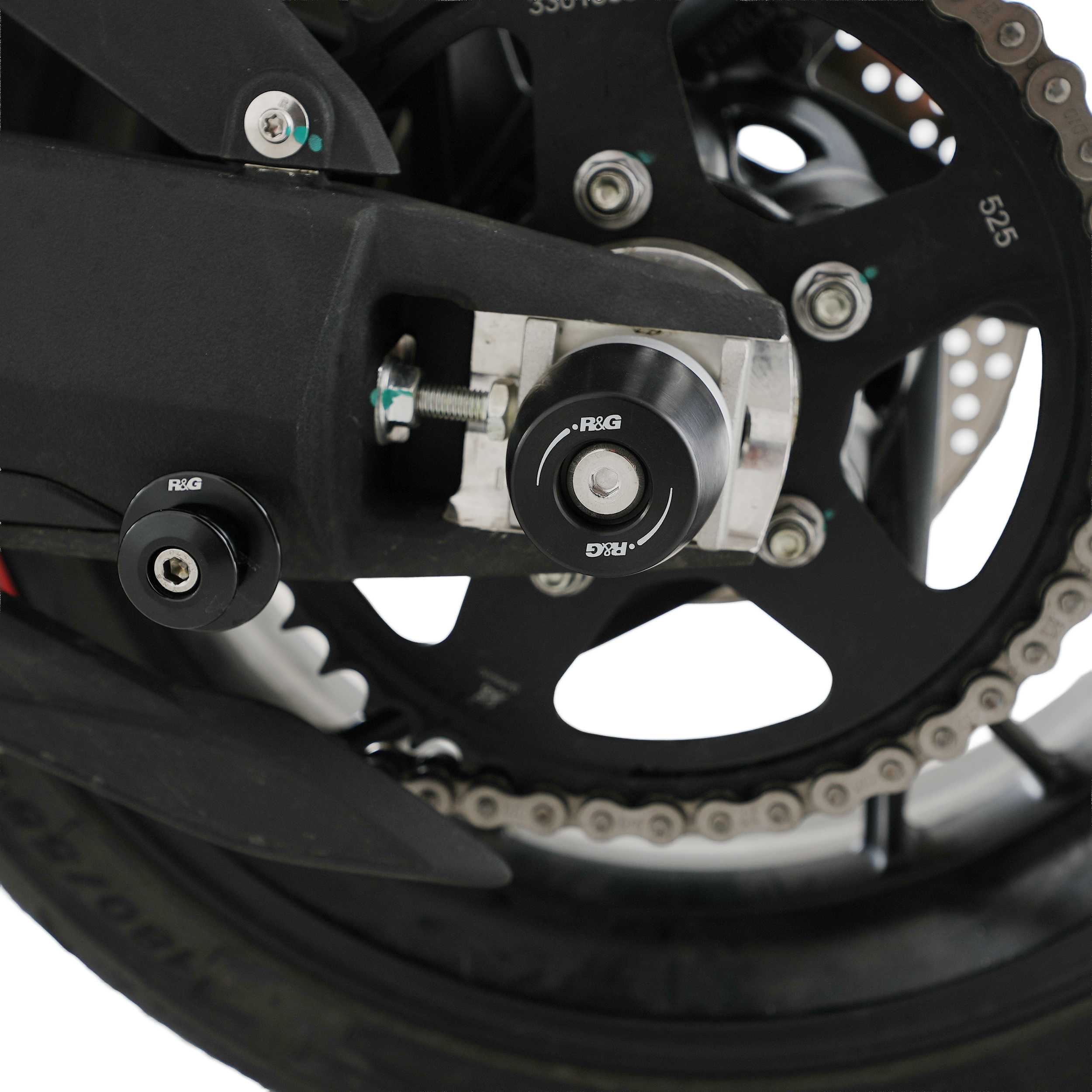 R&G Apex Swingarm Protectors for QJMotor SRT 900 S (25-26)