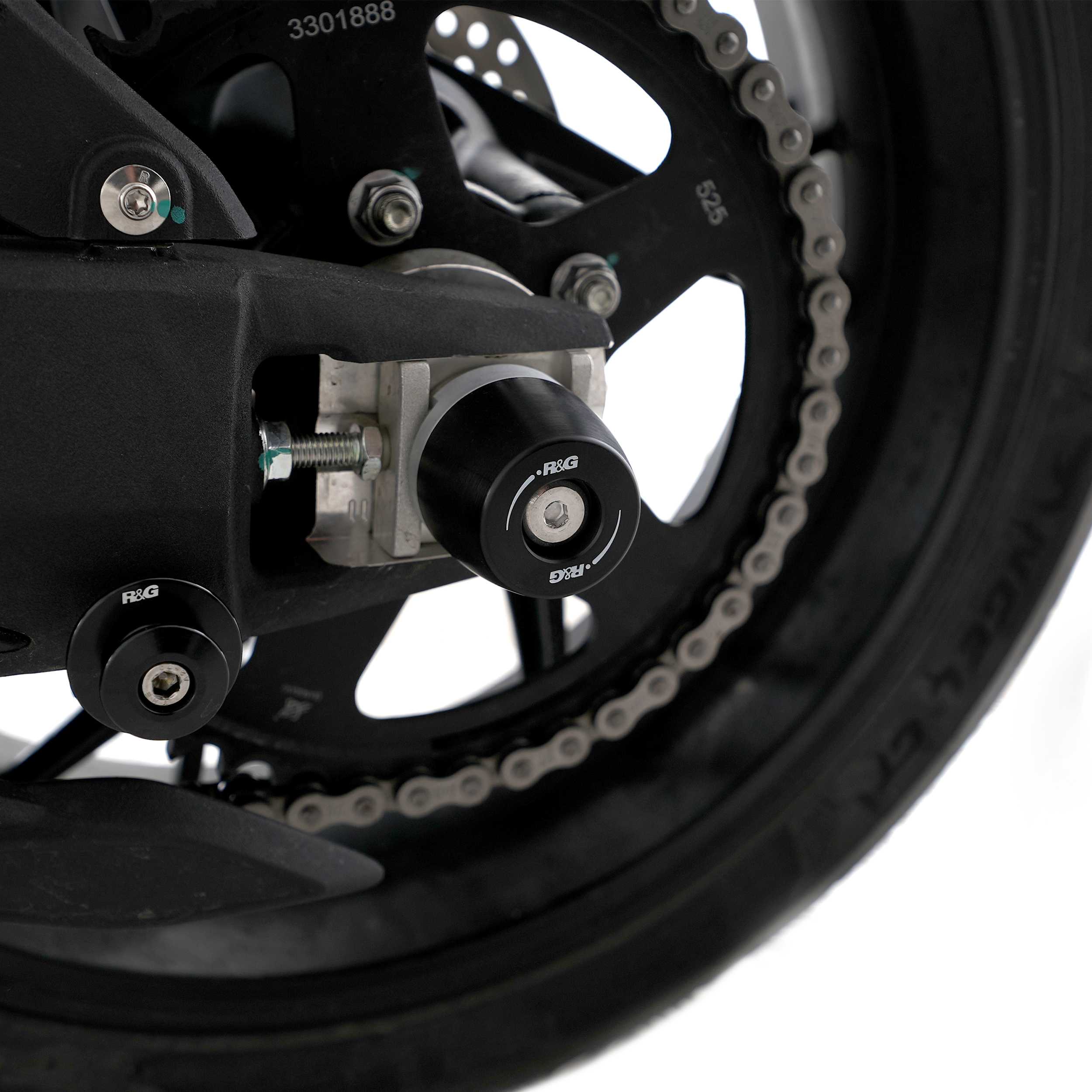 R&G Apex Swingarm Protectors for QJMotor SRT 900 SX (25-26)