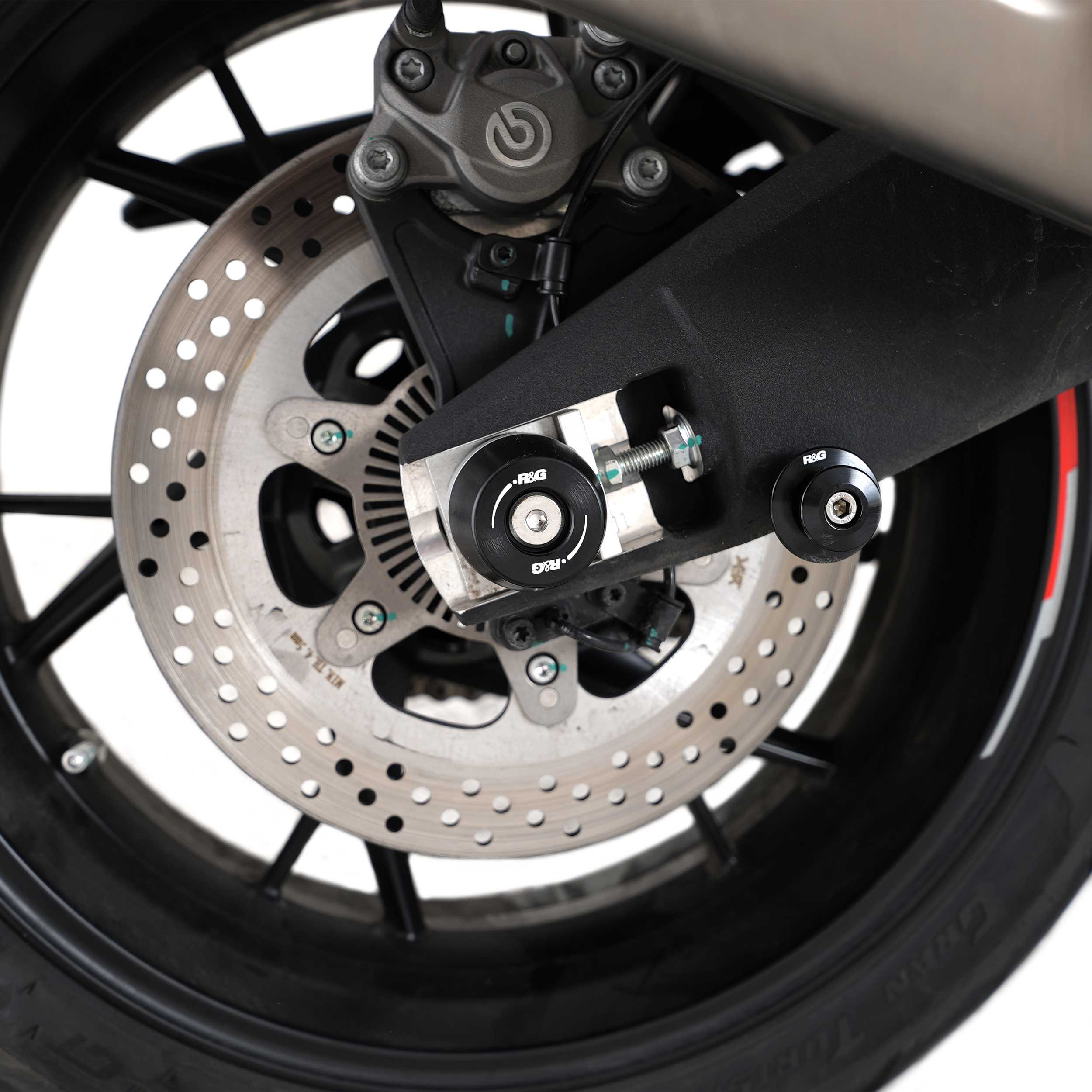 R&G Apex Swingarm Protectors for QJMotor SRK 800 (25-26)