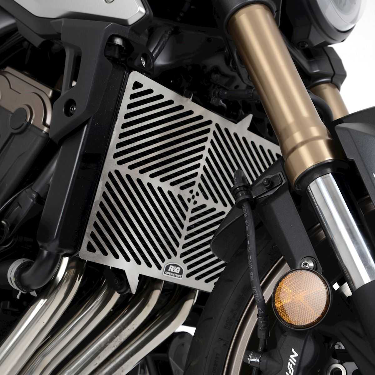 R&G Radiator Guard Stainless Steel for Honda CBR650F (14-18) Main image