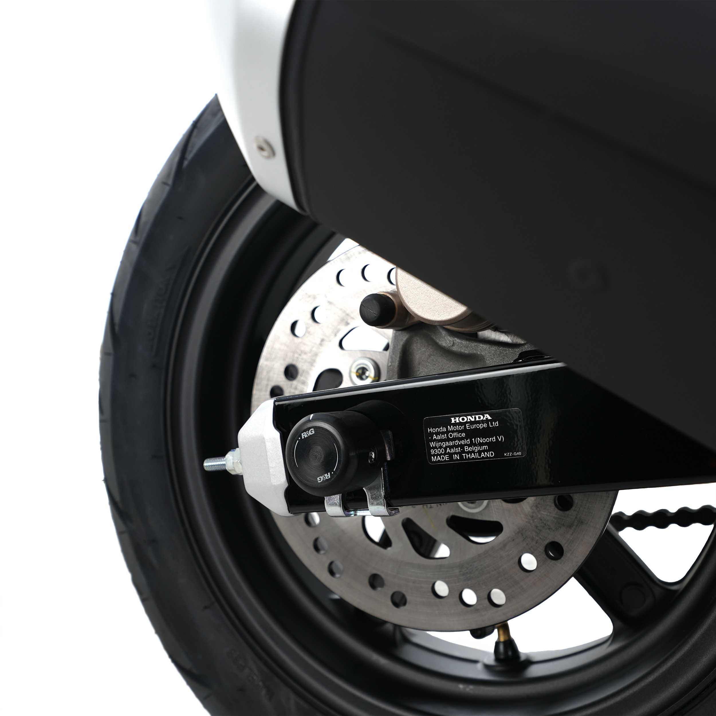 R&G Spindle Swingarm Protectors for Honda Monkey 125 (18-26)